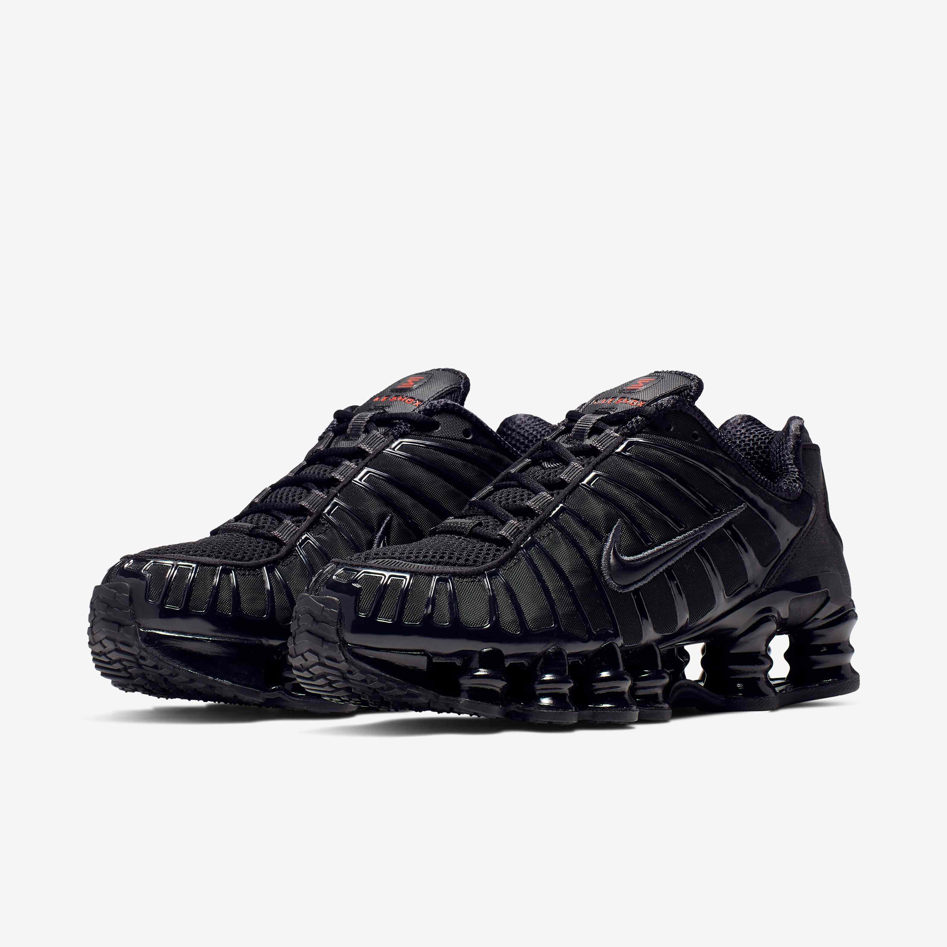 靴 Nike Women's Shox TL Black 27cm Women's shoes Nike Wmns Shox TL Black/ Metallic Silver-Iron