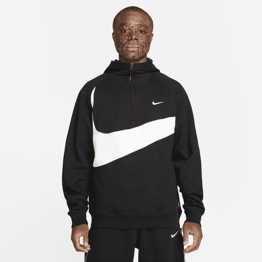 Nike logo clearance swoosh hoodie