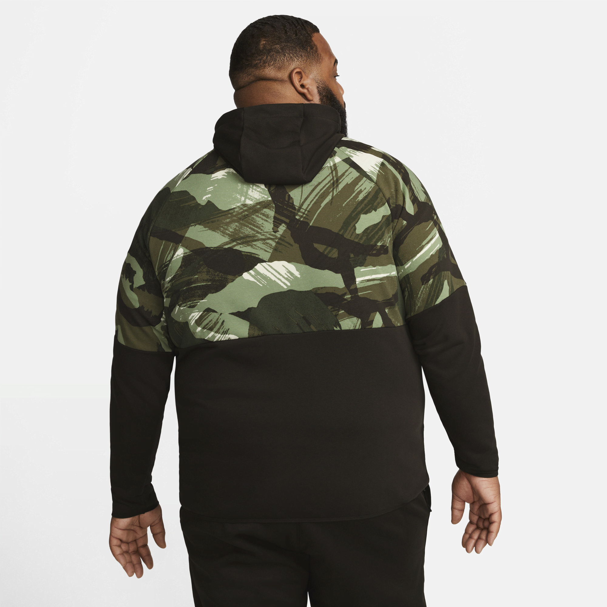 Nike full zip camo hoodie mens online