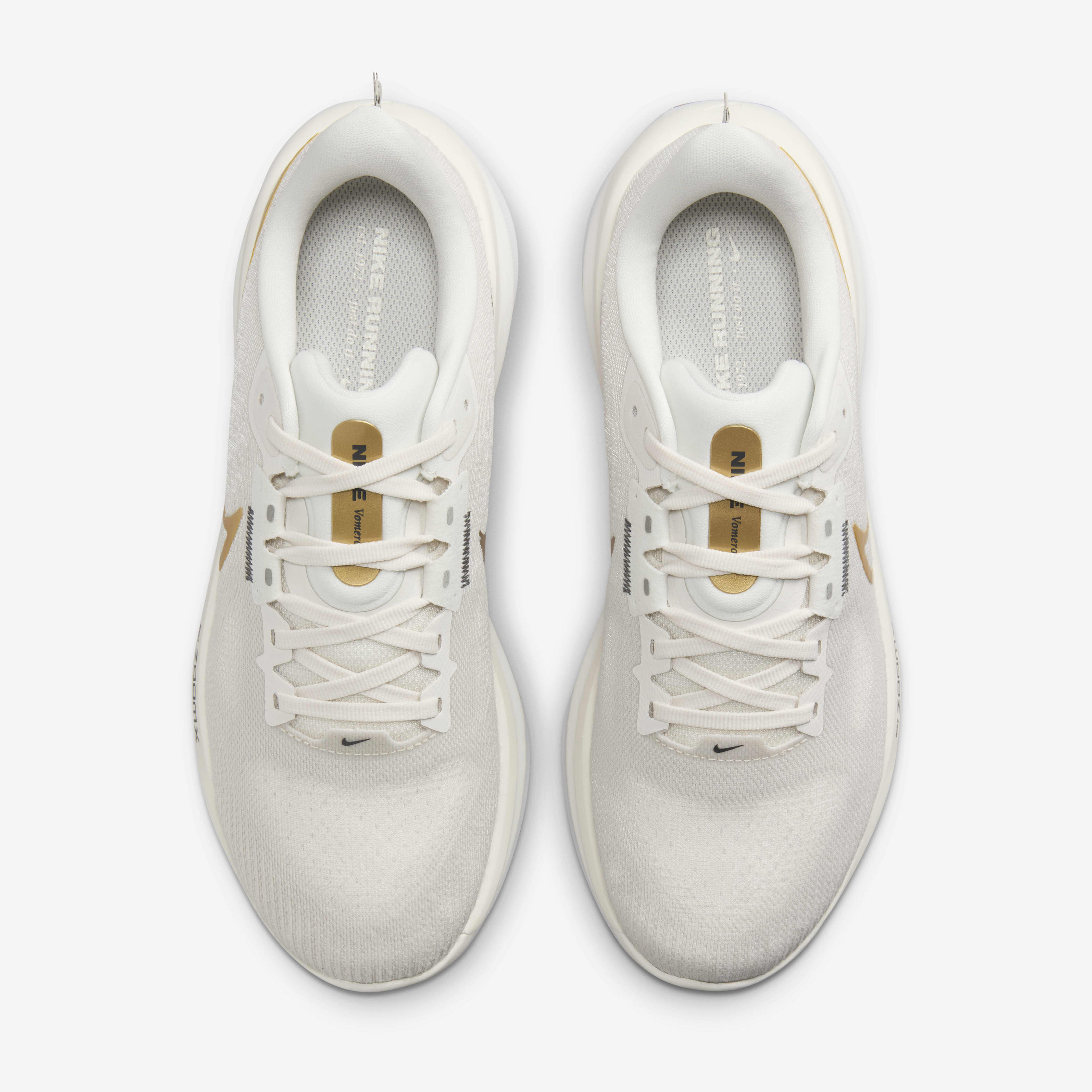 Nike gold running shoes sales