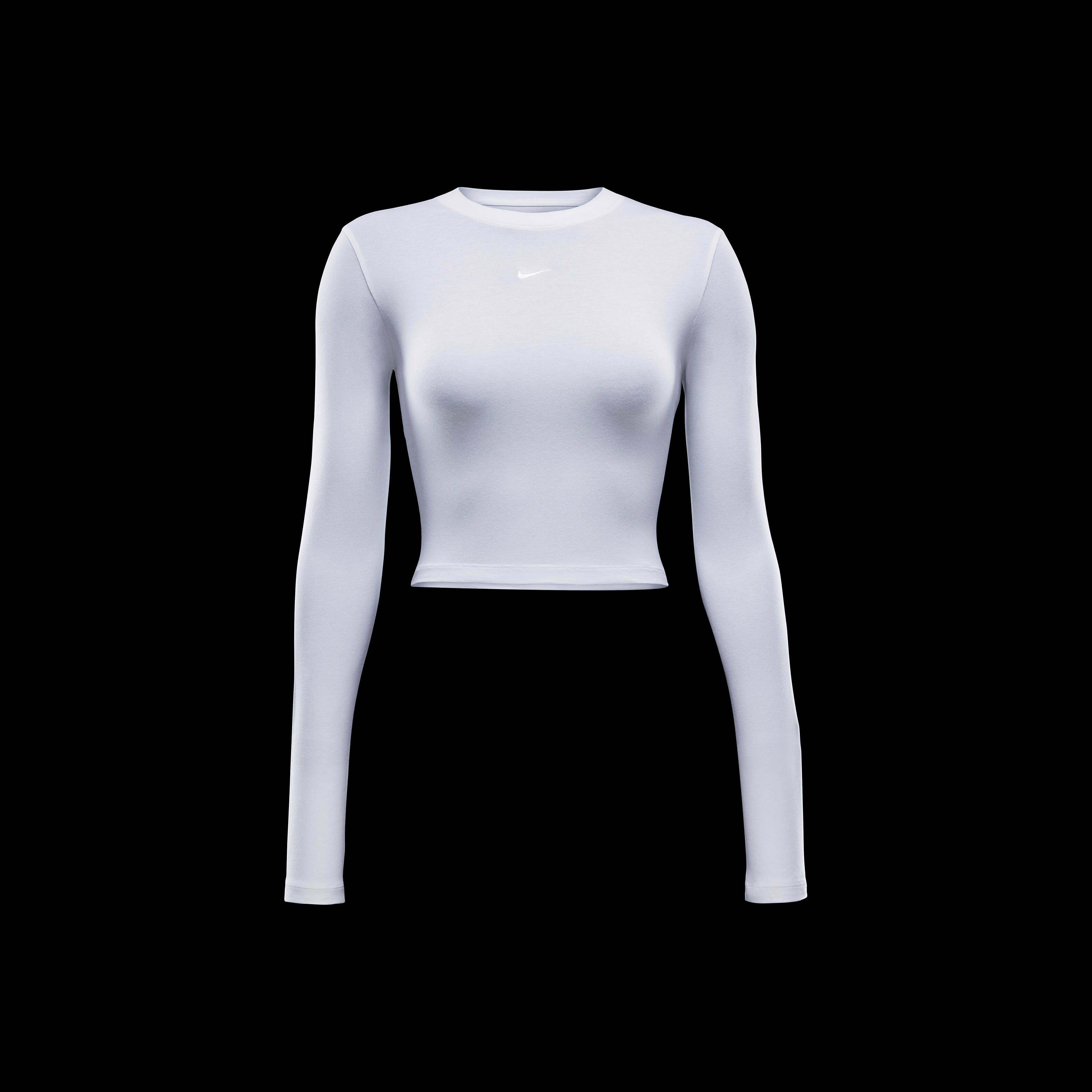 Nike tech knit crop top clearance