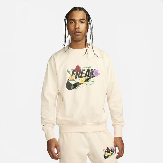 Hoodies & Sweatshirts-Nike, Giannis Standard Issue, Men's Graphic Basketball Crew