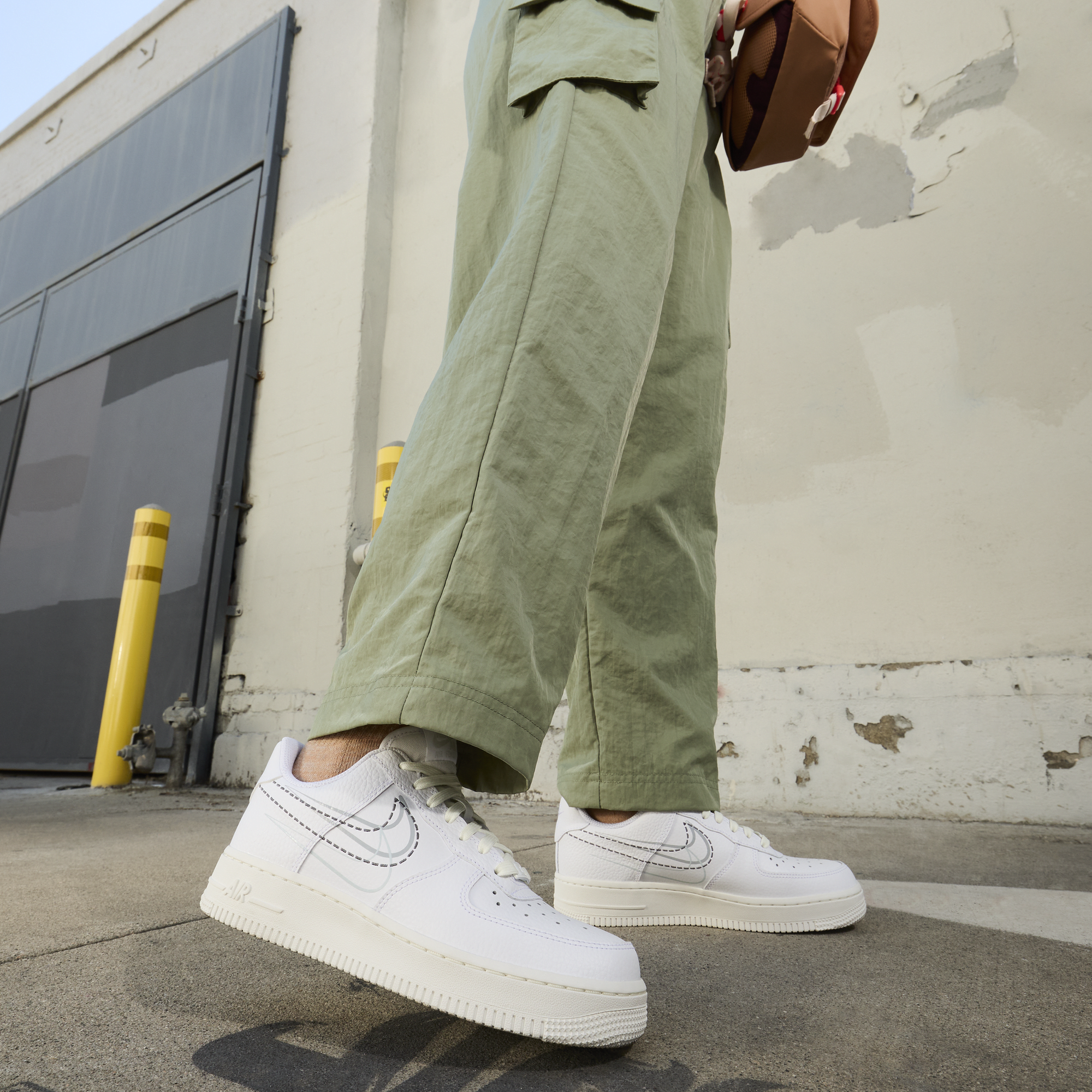 Nike 鈥?air force 1 鈥?sneaker in eisgrau/graugrün sale