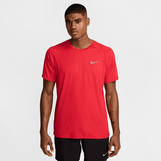 Swimwear-Nike Swim, Nike Essential, Men's Short-Sleeve Hydroguard Swim Shirt