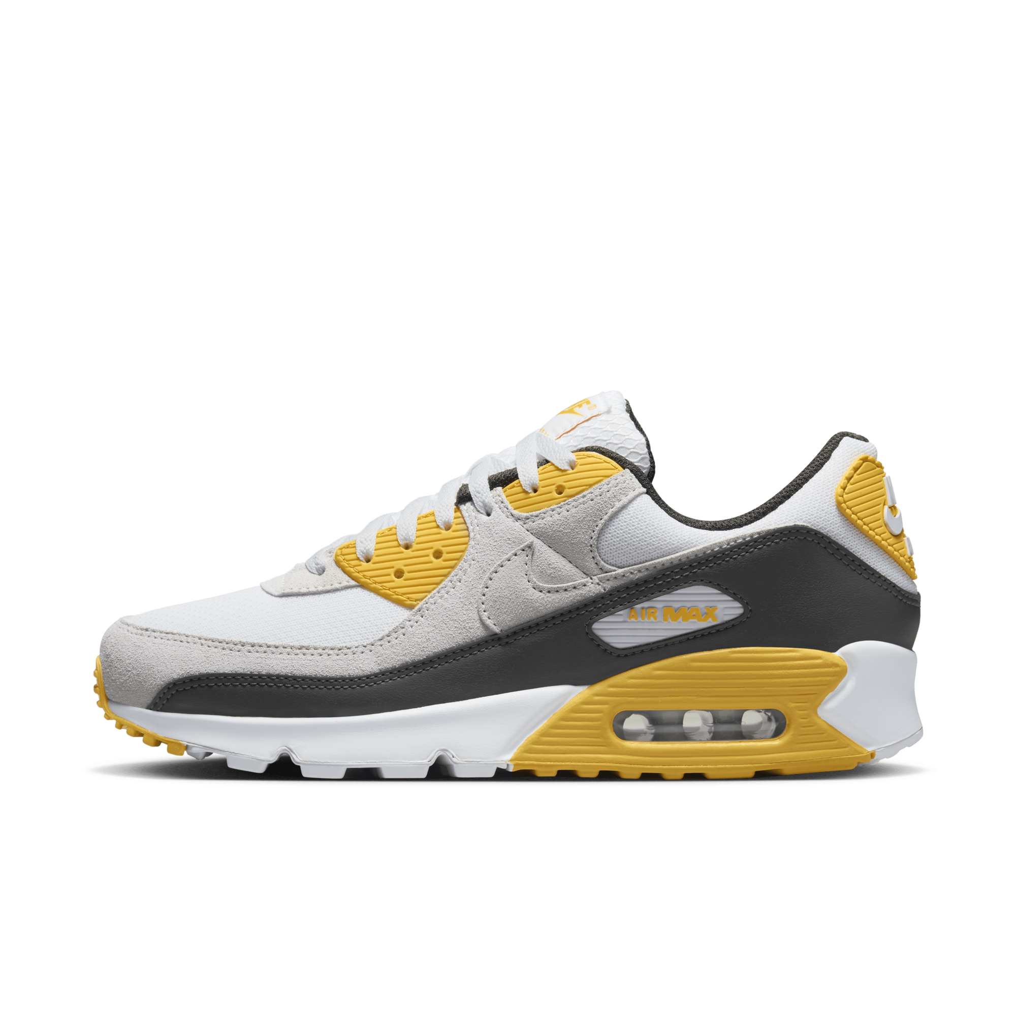 Air max 90 grey white yellow 2025
