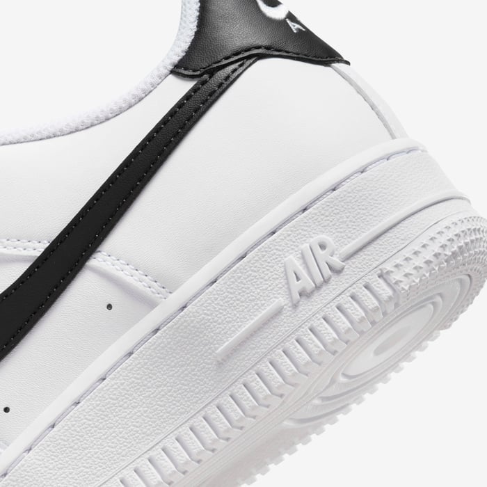 Buy Nike Air Force Older Kids' Shoes White/Black Nike Saudi