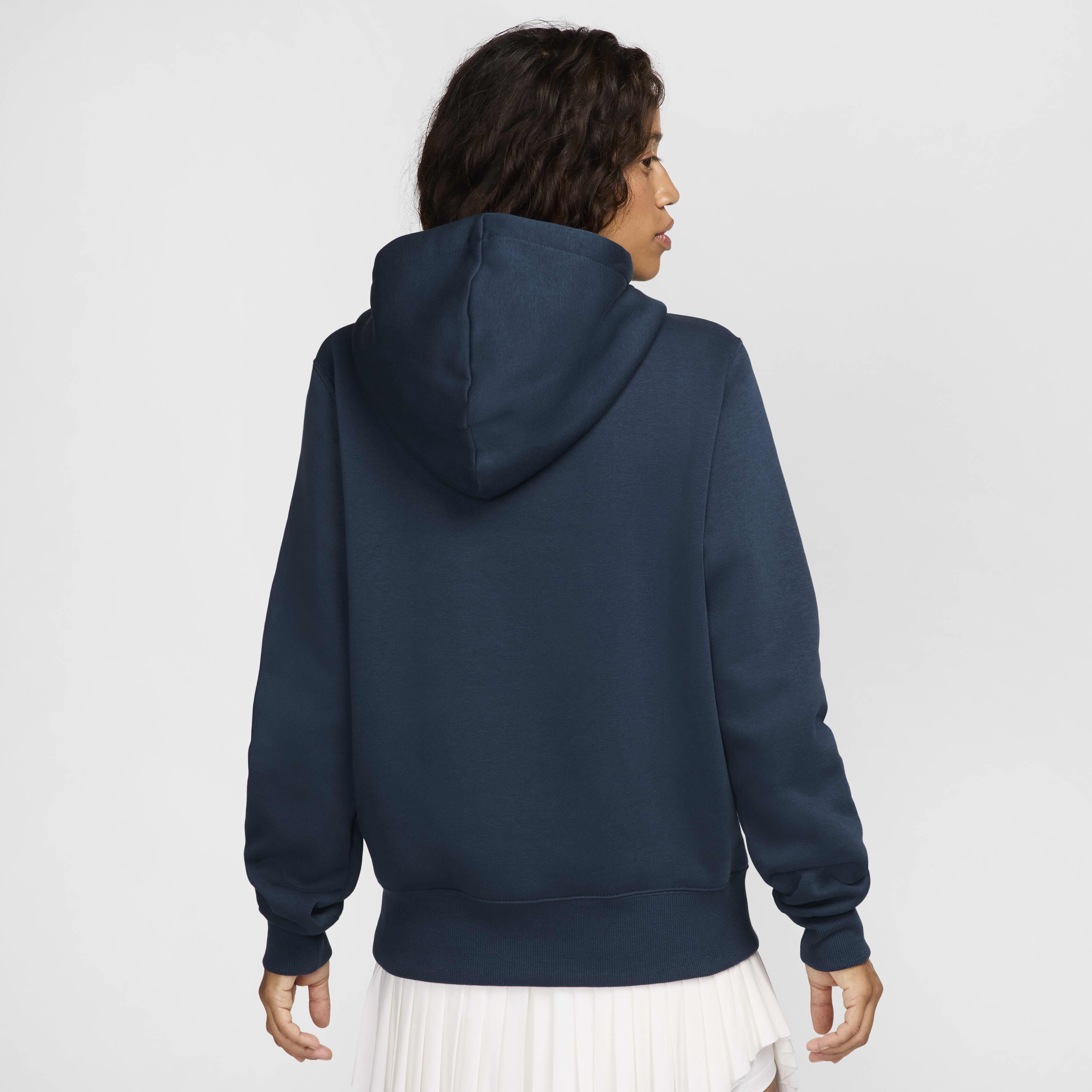 Nike navy blue hoodie womens online