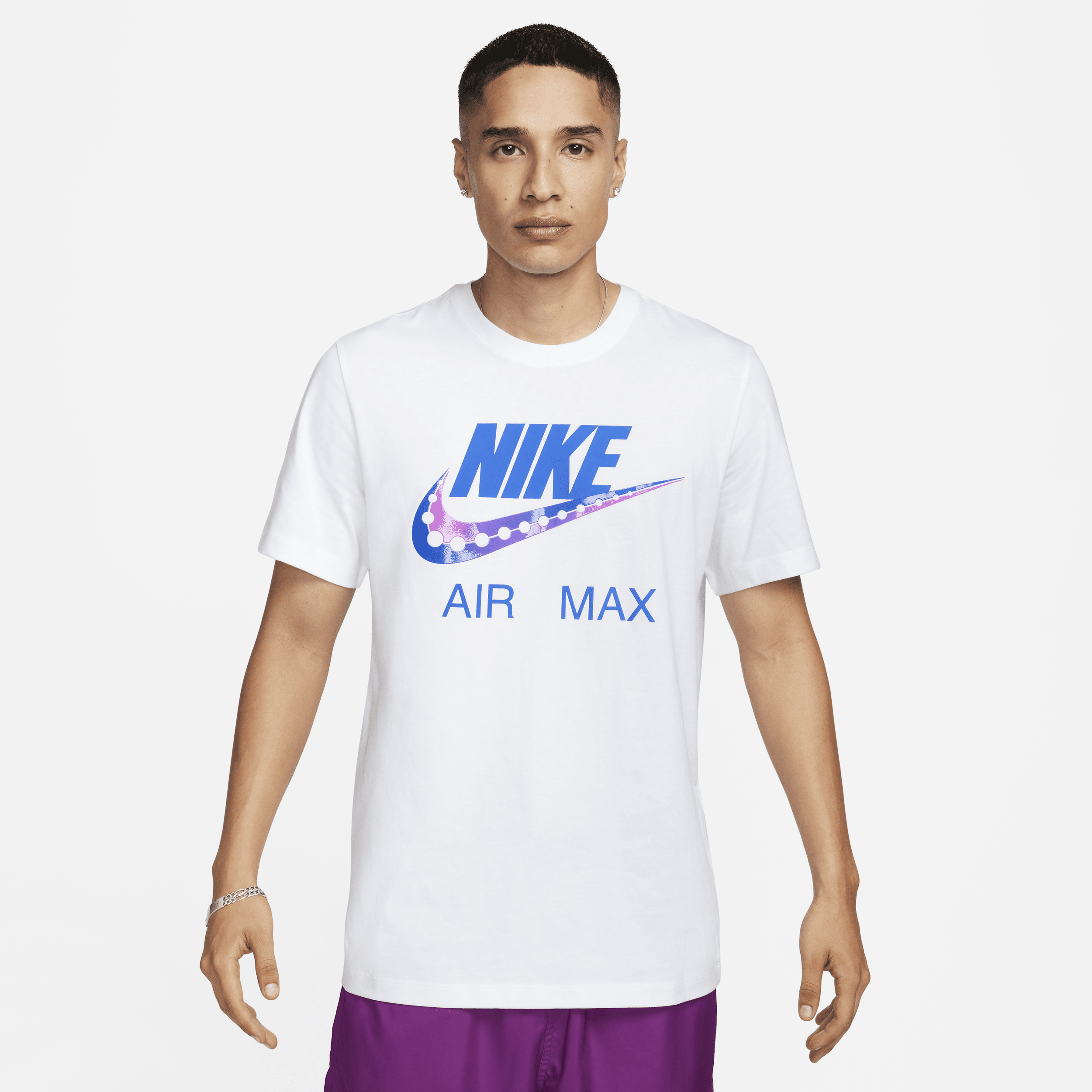 White nike air hot sale max t shirt