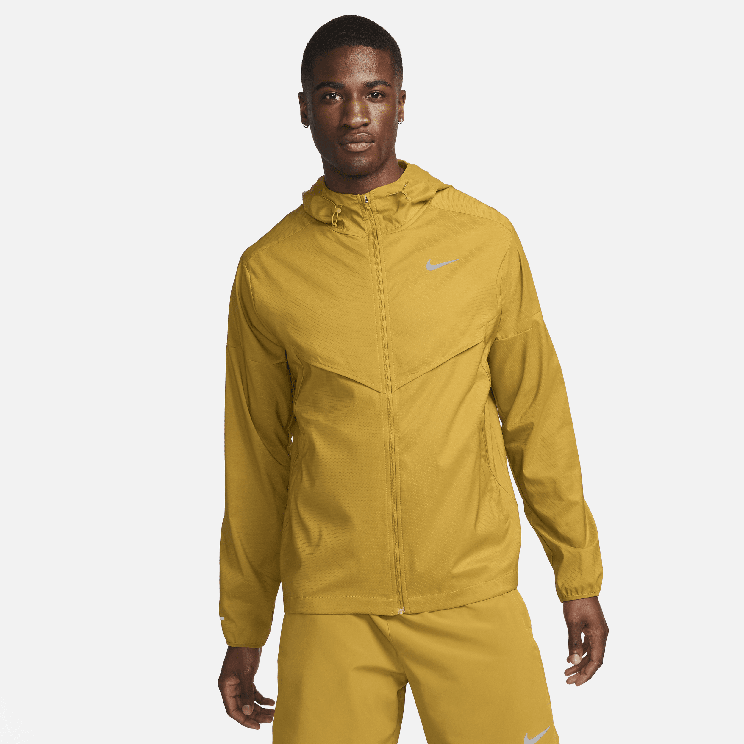 nike track jacket yellow