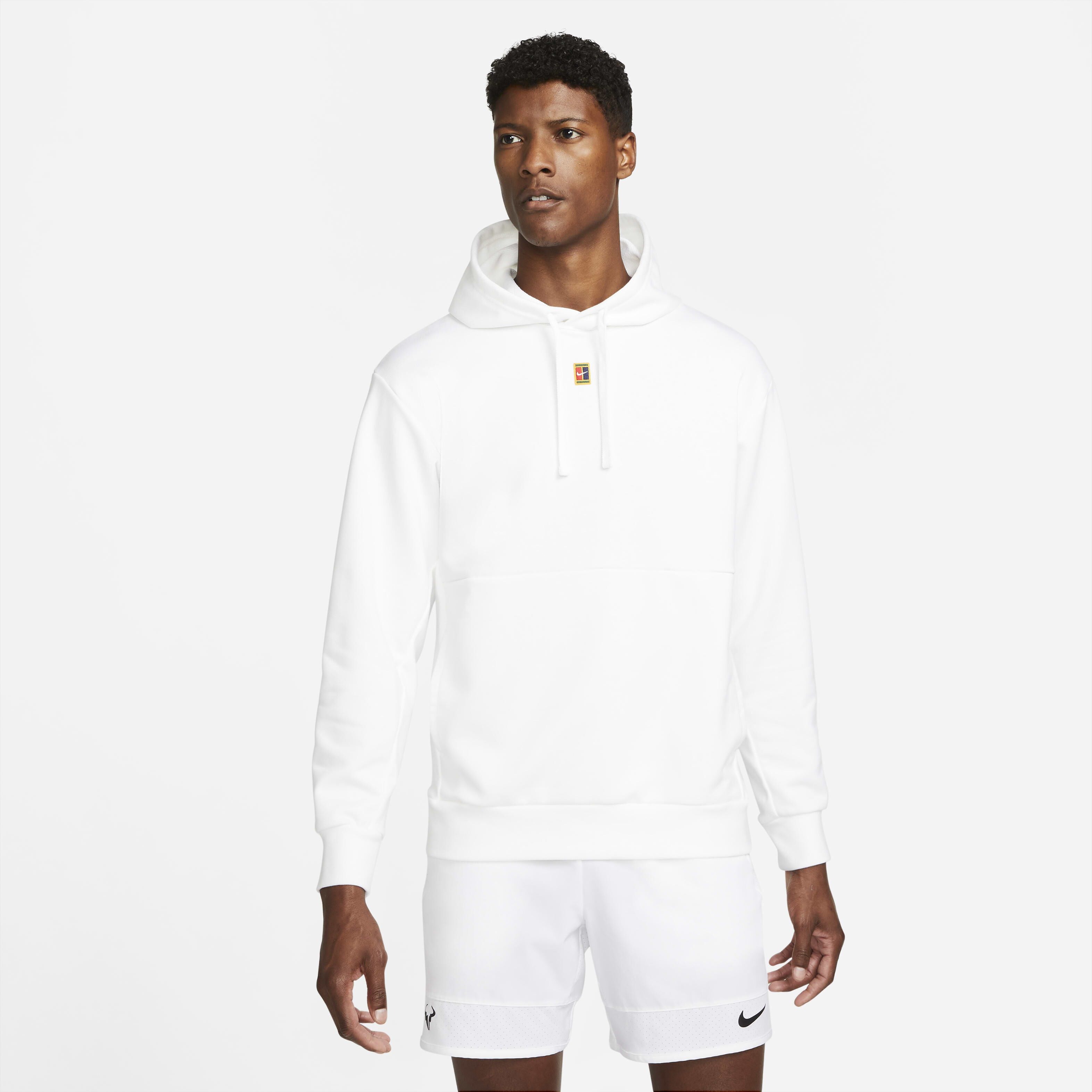 Buy NikeCourt Men s Fleece Tennis Hoodie Nike Saudi Official