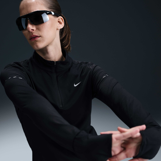 Running Tops & T-Shirts-Nike, Nike Swift, Women's Dri-FIT UV 1/4-Zip Running Top
