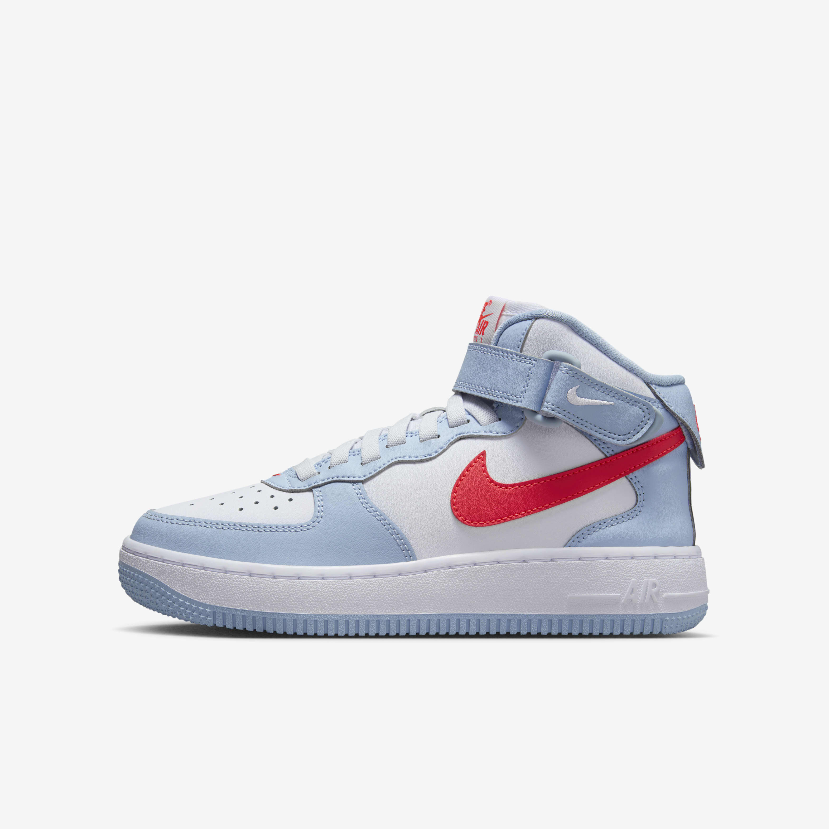 Nike air force 1 kids blue shop