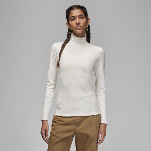 تيشيرتات وقمصان-جوردن, جوردن, تيشيرت موك نك بأكمام طويلة للنساء