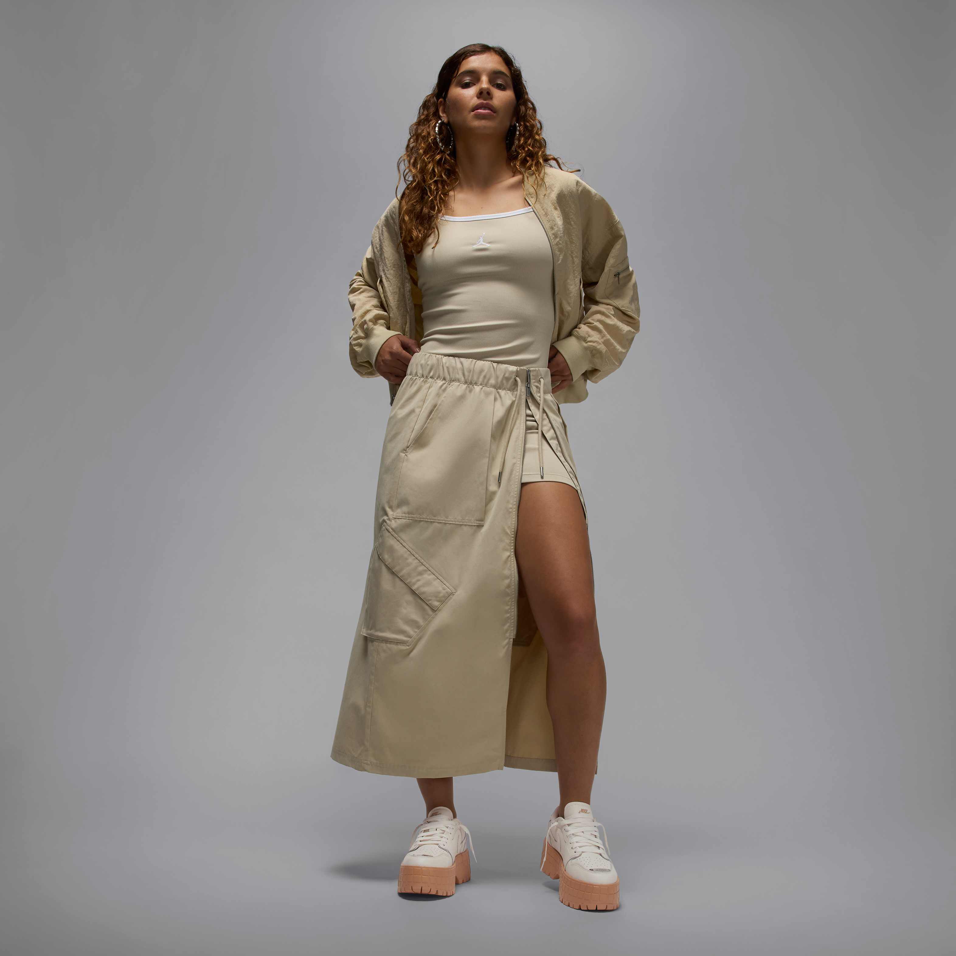 Buy Air Jordan 1 Brooklyn Low Women's Shoes - Sail/Hemp