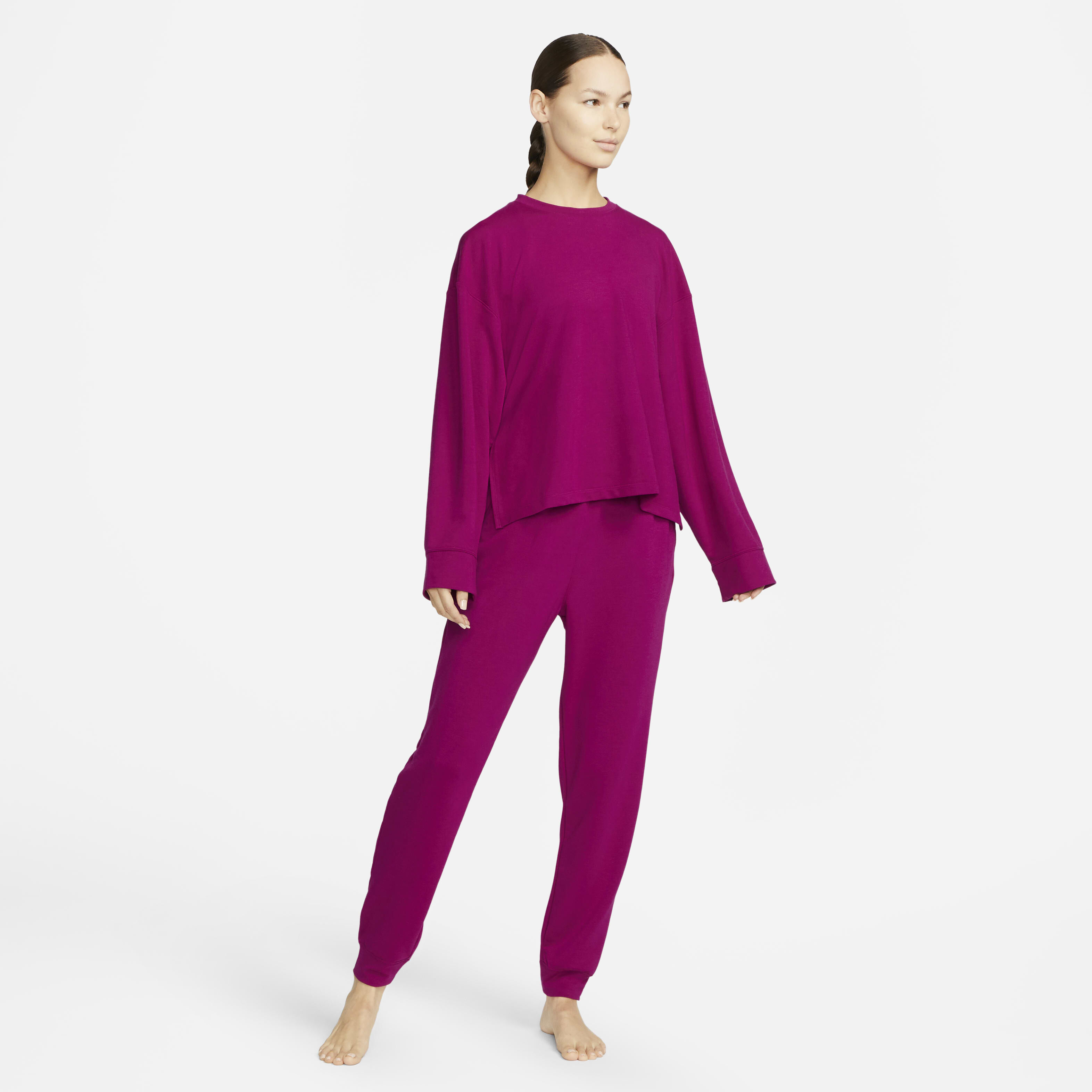 Nike dry studio crew sweatshirt ladies outlet