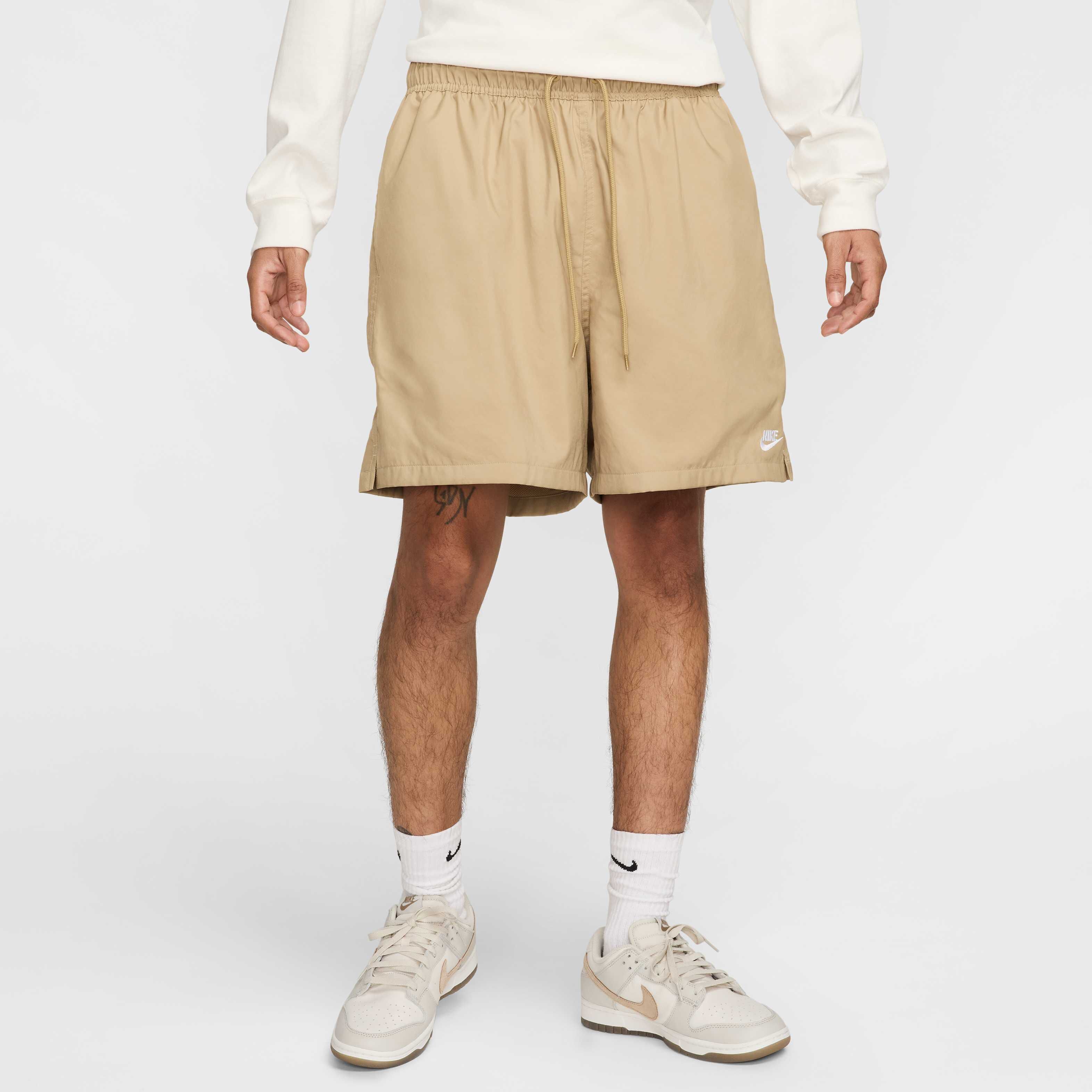 Buy Nike Club Men's Woven Flow Shorts - Parachute Beige Buy Nike Club Men's Woven Flow Shorts - Parachute Beige