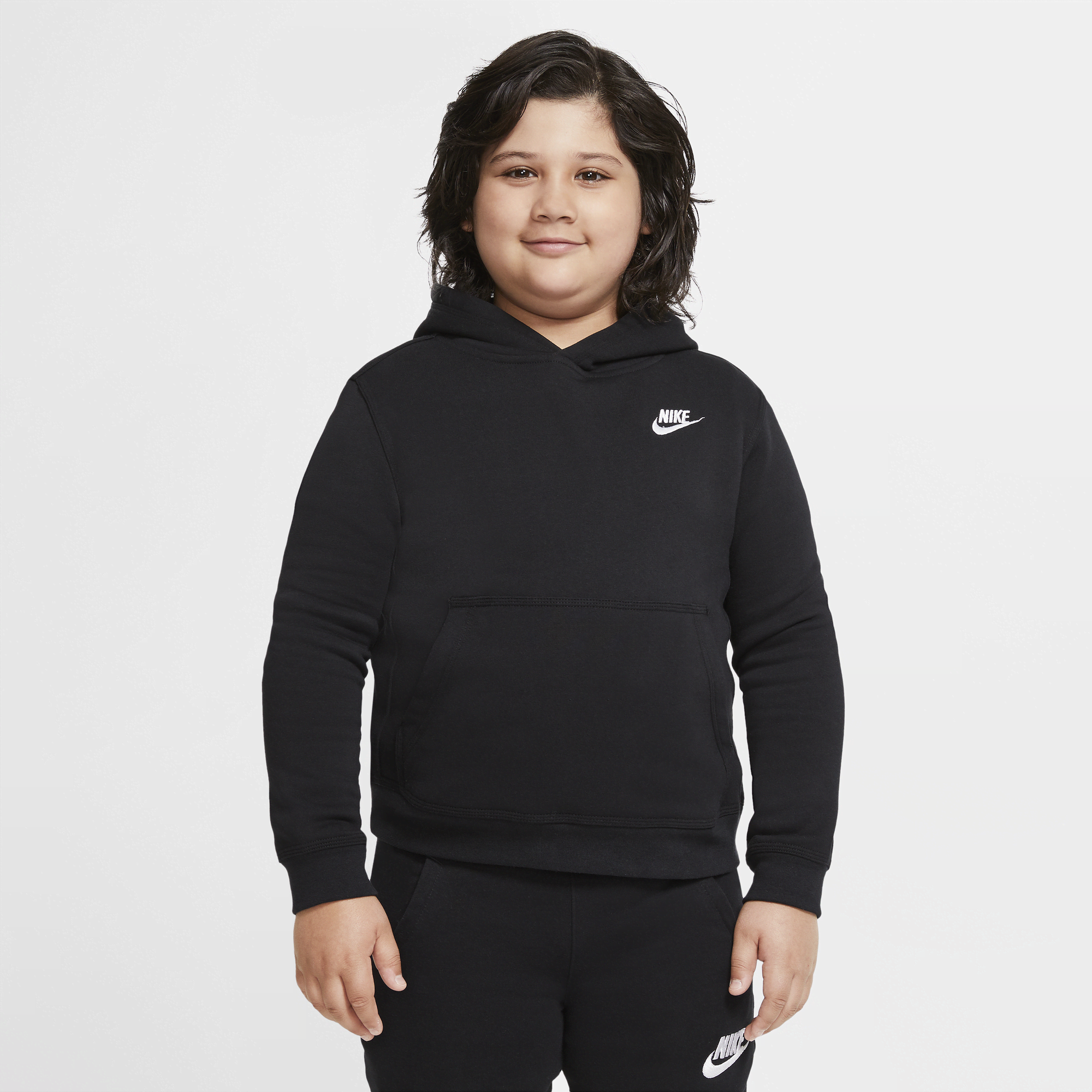 Boys black deals nike sweatpants