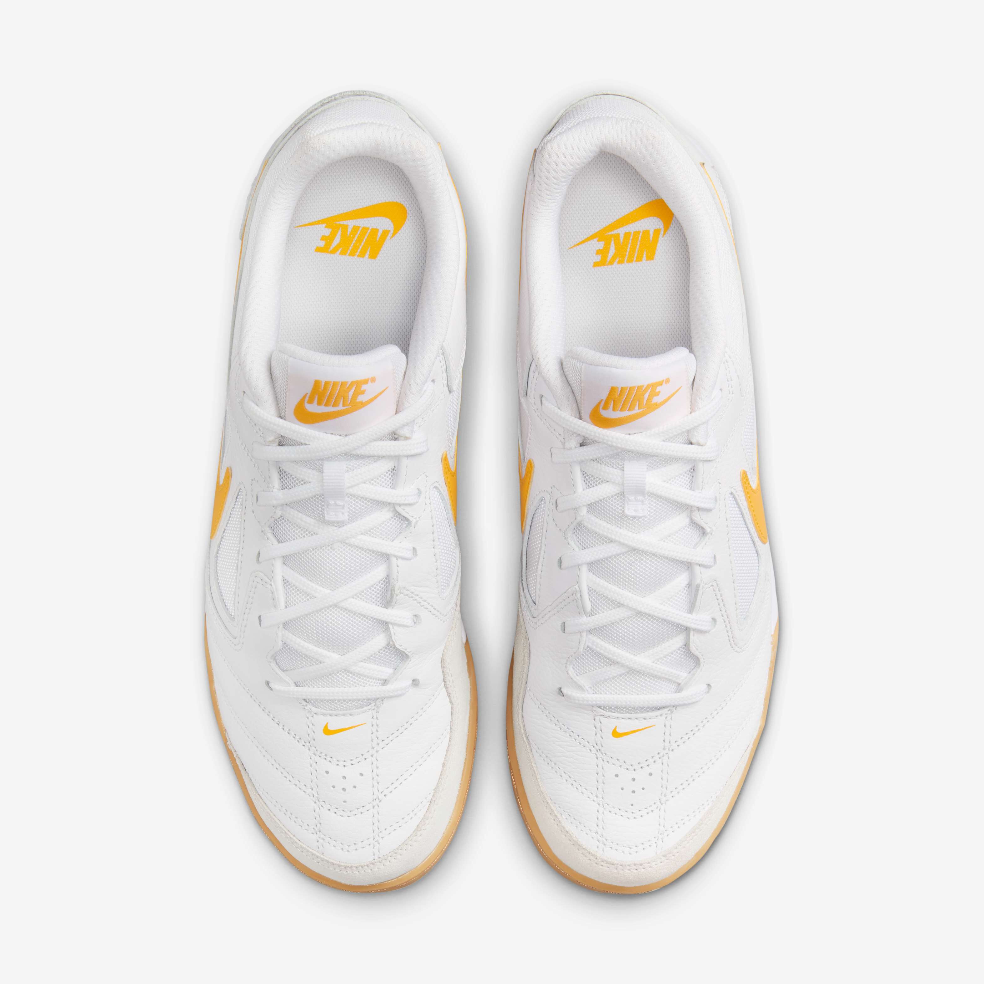 nike gato white gold