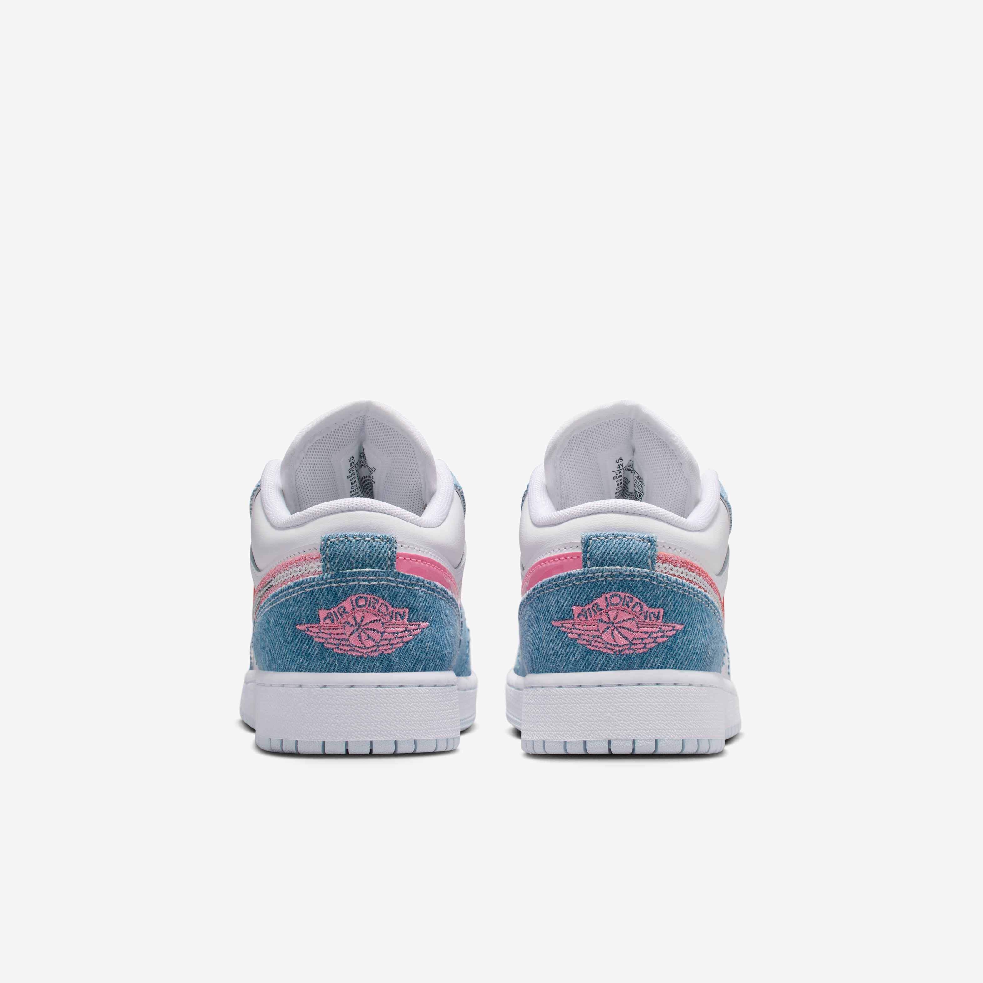 Buy Air Jordan 1 Low SE Older Kids' Shoes - Cobalt Bliss/White
