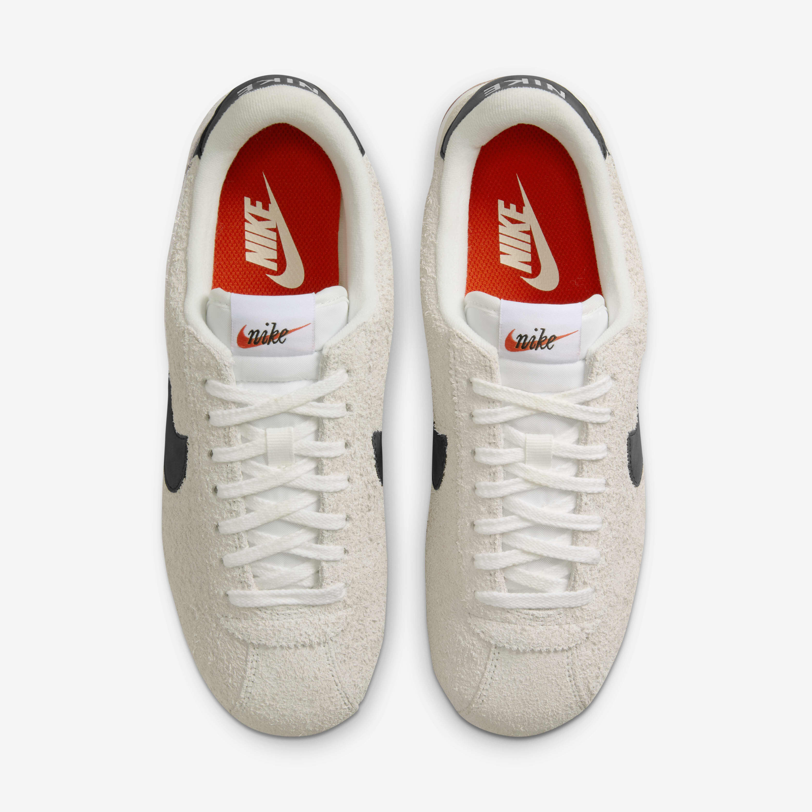 Buy Nike Cortez Vintage Suede Women s Shoes Summit White Muslin Gum Medium Brown Black Nike Saudi Official