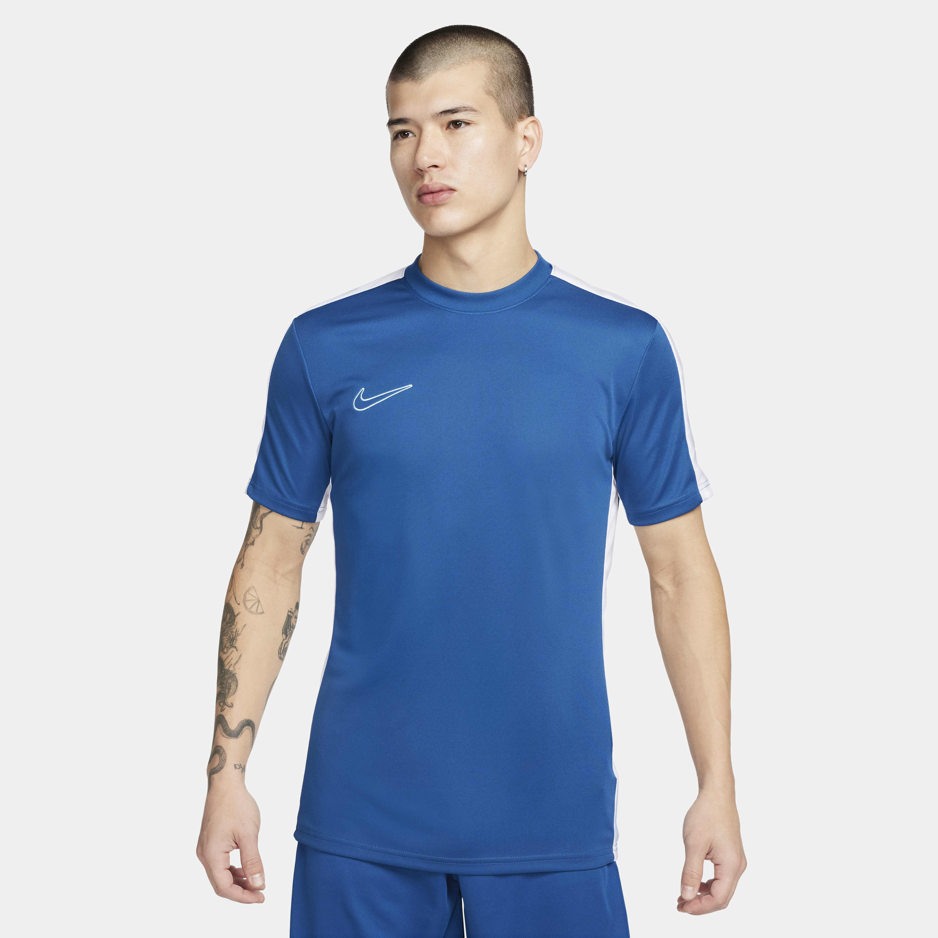nike academy t shirt blue