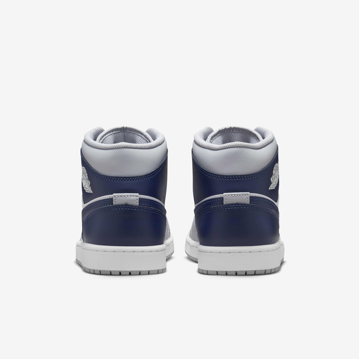 Buy Air Jordan Mid Men's Shoes White/Wolf Grey/Midnight Navy