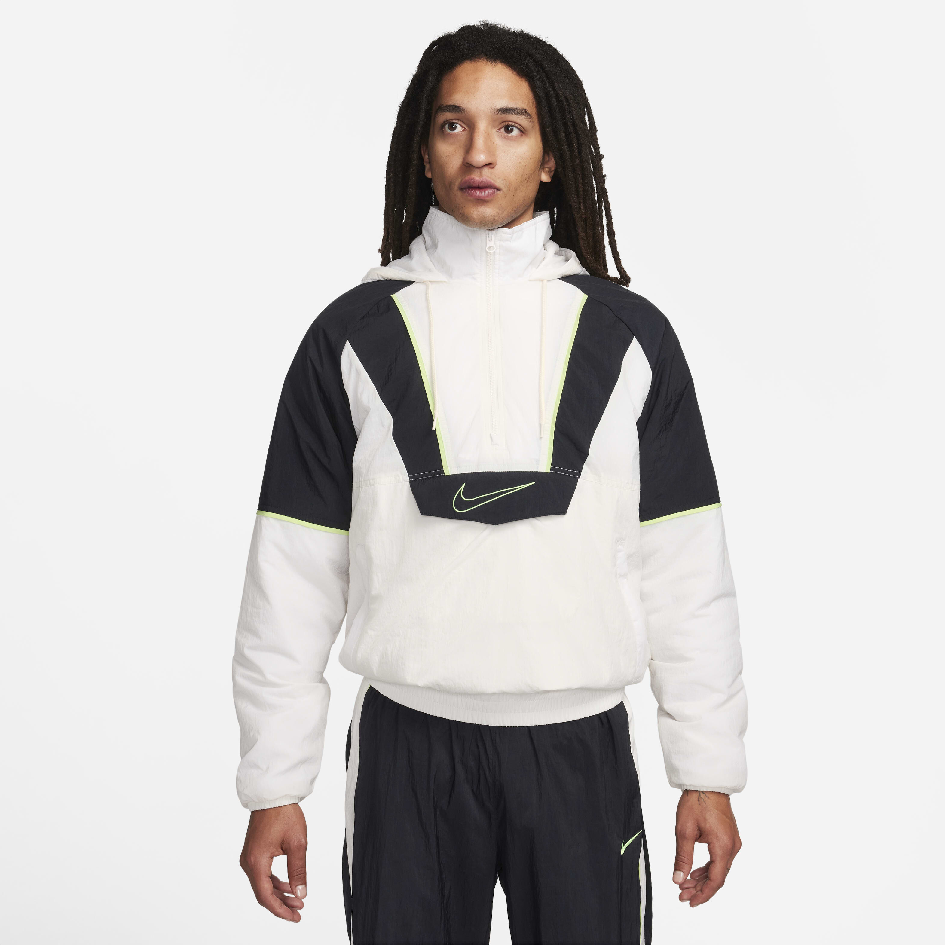 NIKE F.C. N98 WOVEN JACKET L ネイマール ナイキ Buy Nike Men's Woven Basketball Jacket - Phantom/Black/Lime