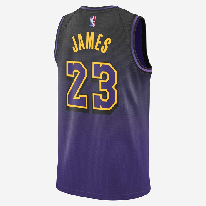Purple Anthony Davis City Jersey Lakers Lakers City Edition Lakers