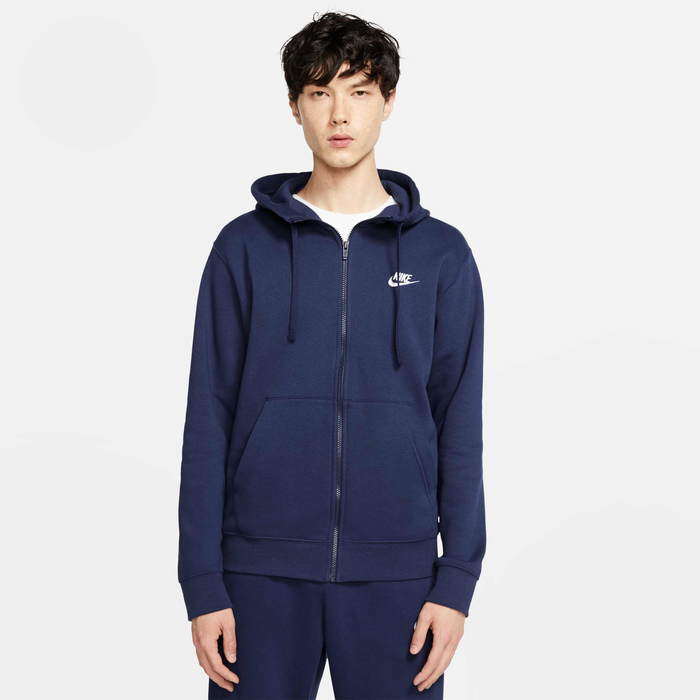 Buy Nike Sportswear Club Fleece Men's Full-Zip Hoodie Midnight