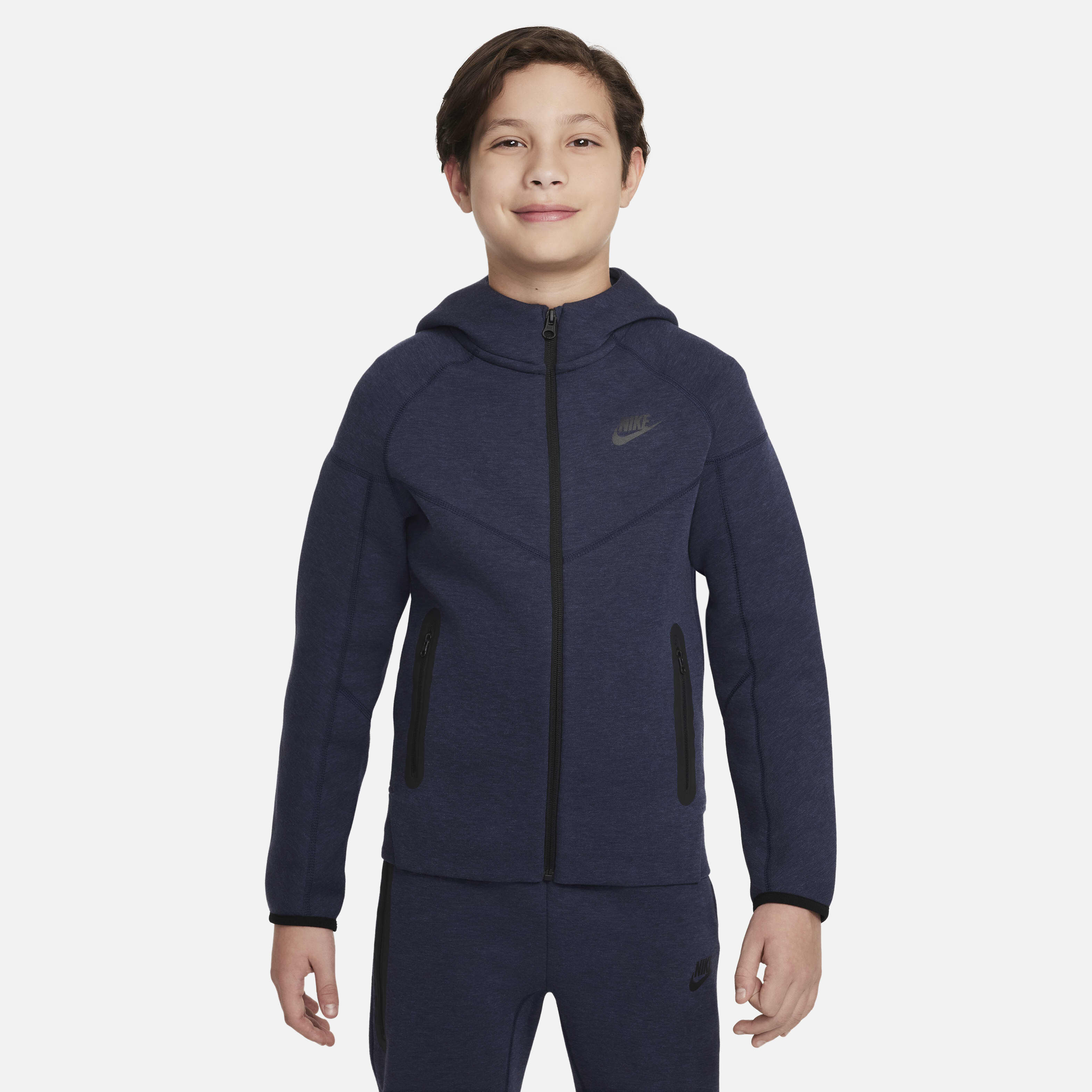 Nike boys full zip hoodie discount
