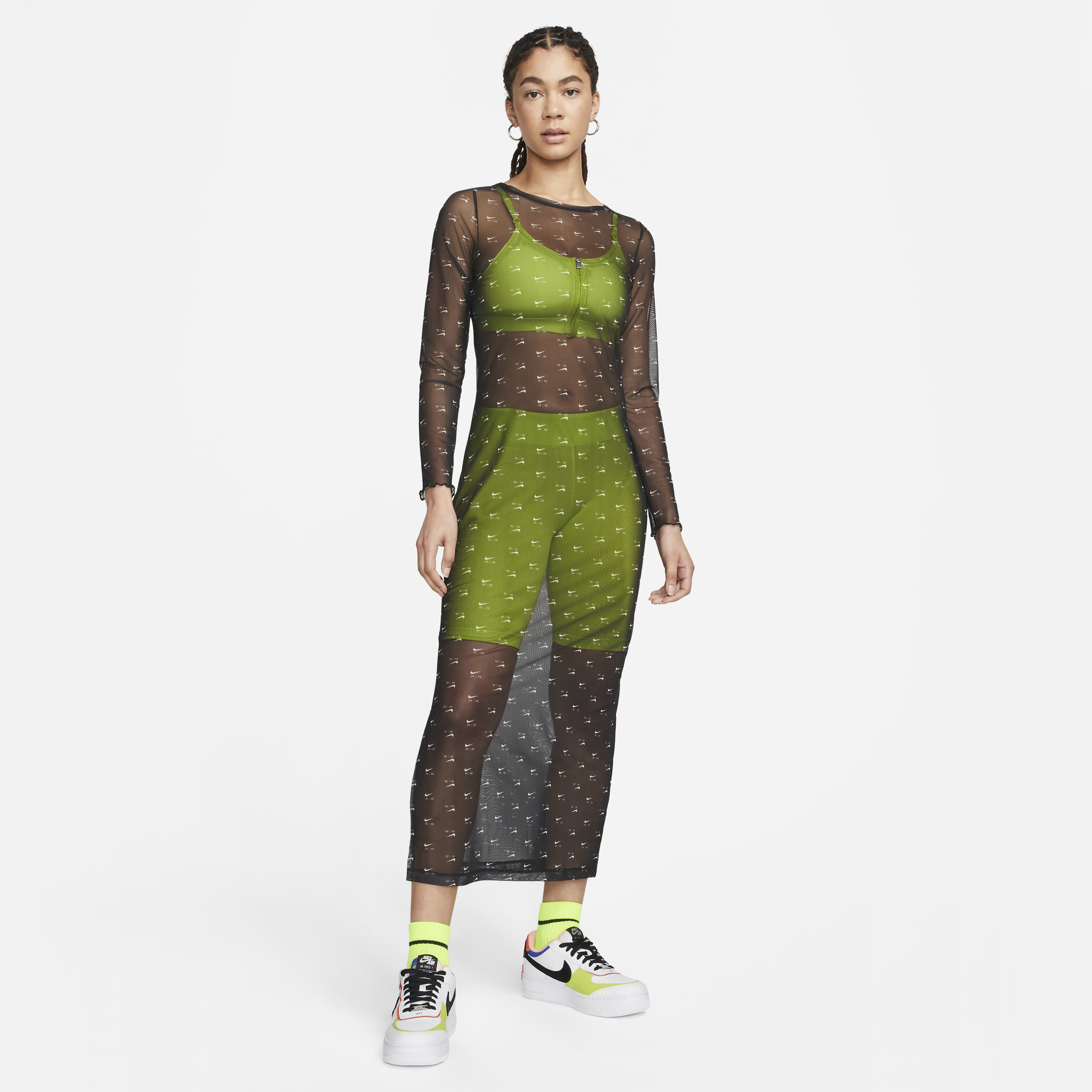 Mesh nike dress clearance