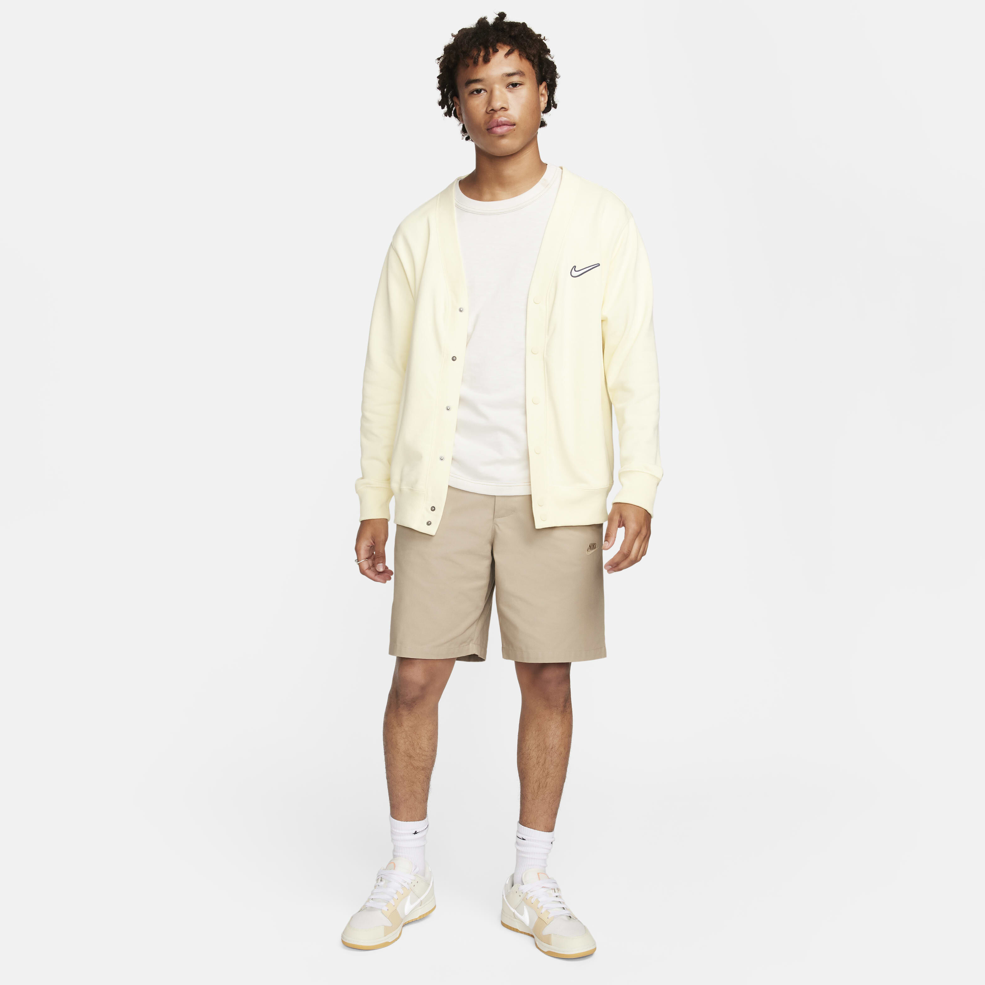 Cream nike shorts discount