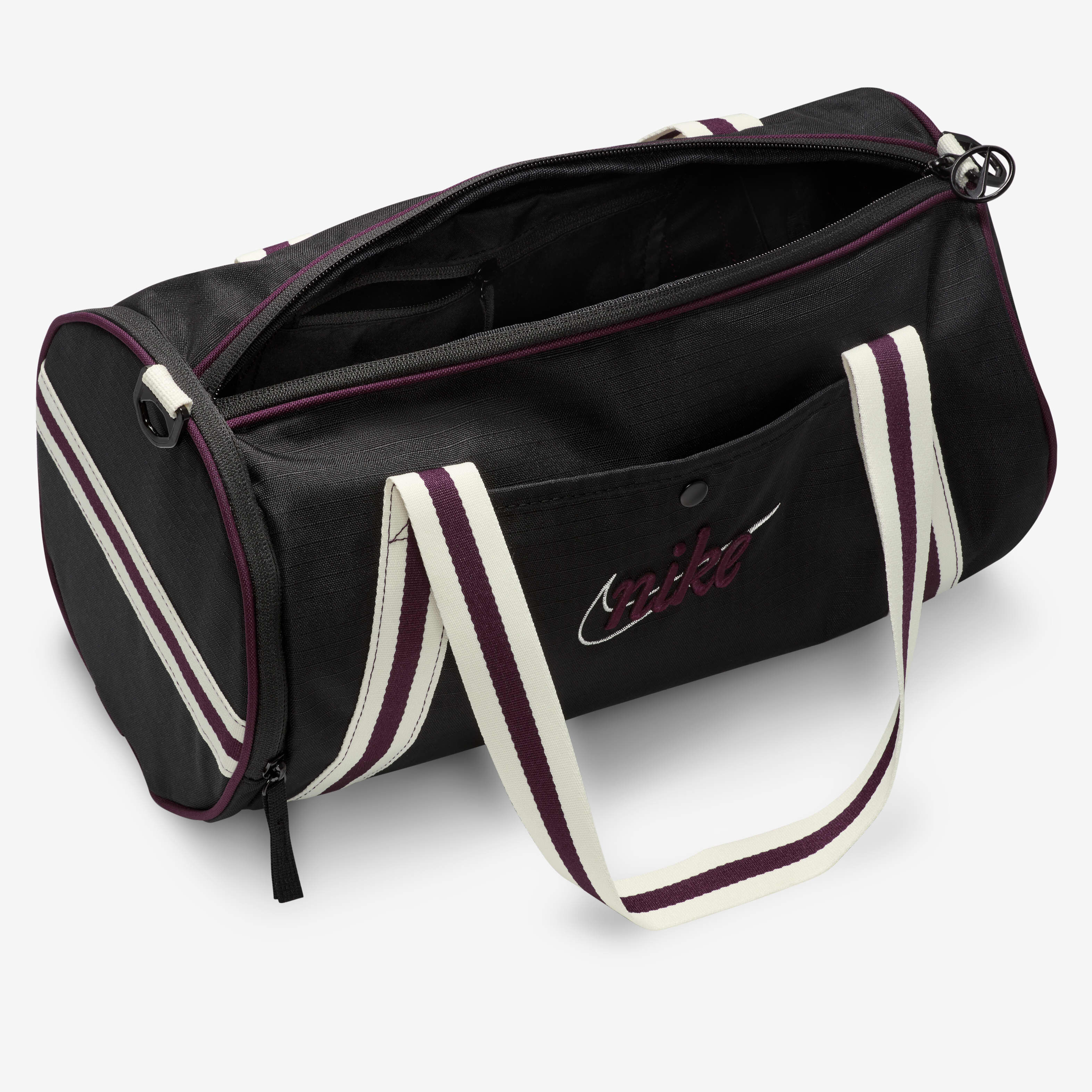 NIKE ★【ダッフルバッグ】Heritage Retro Duffel Bag (13L) Buy Nike Heritage Retro Duffel Bag (13L) - Black/Sail/Night