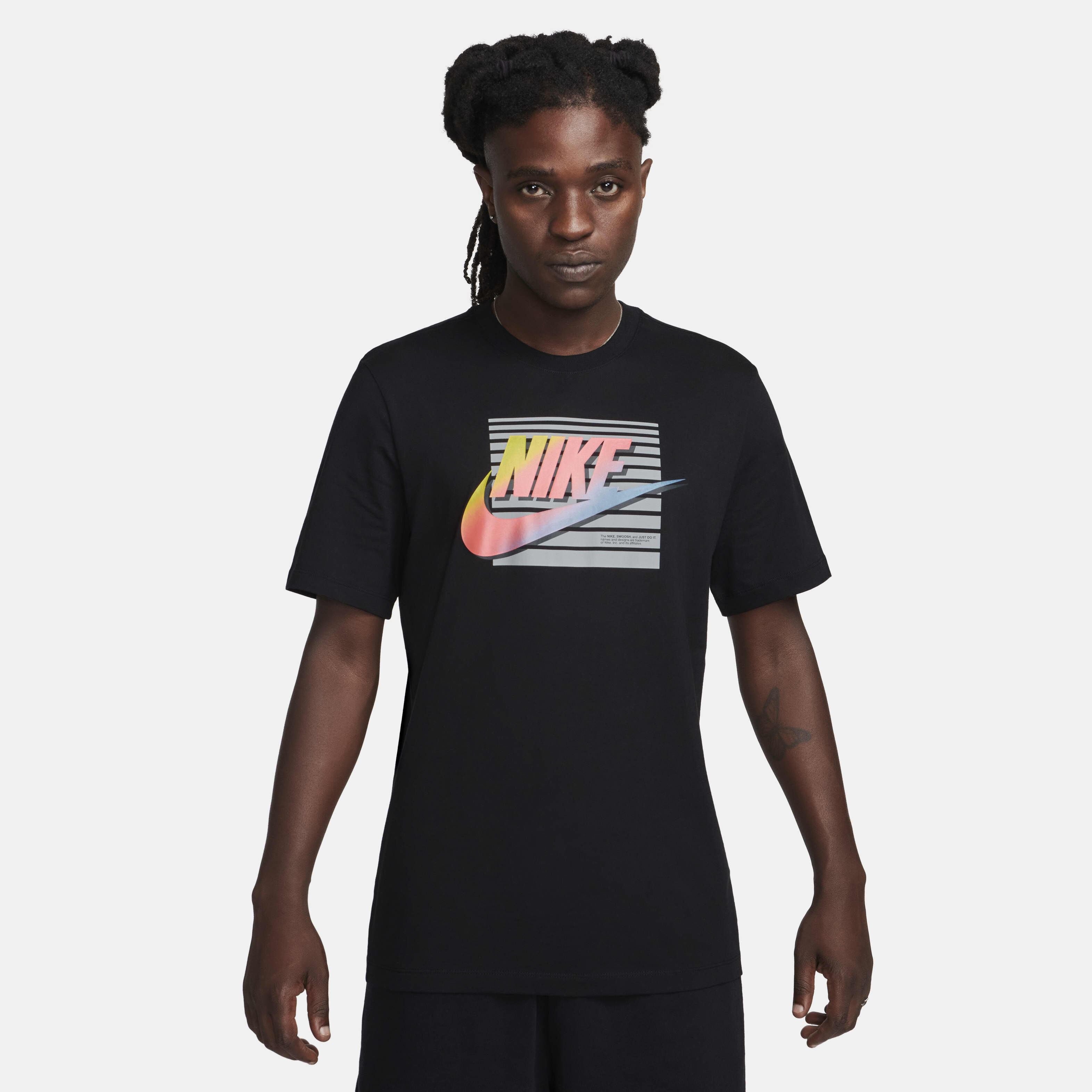 Buy Nike Sportswear Men s T Shirt Black Nike Saudi Official