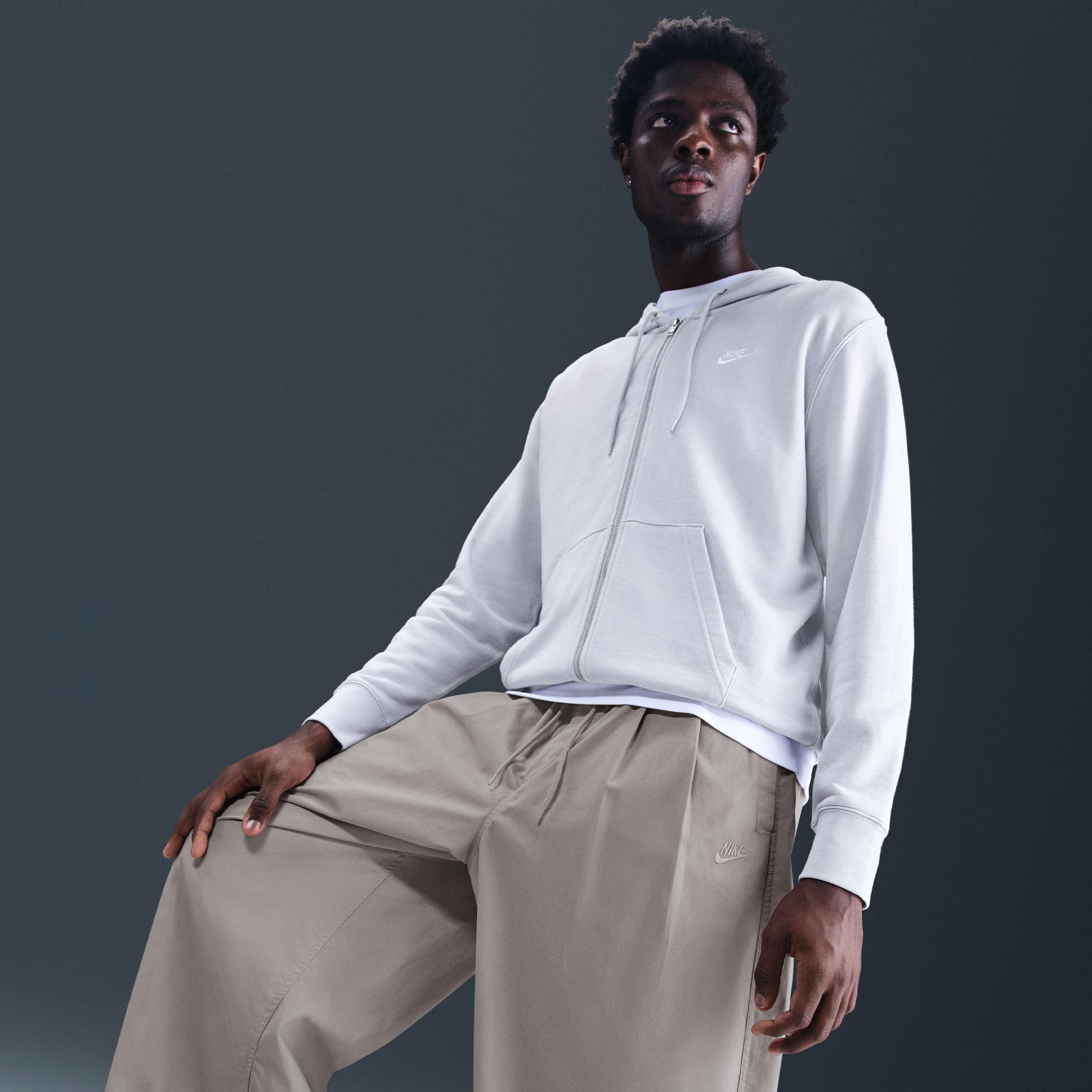 【Nike】Club M Henley T-Shirt Balloon Pants セットアップ org.jpg