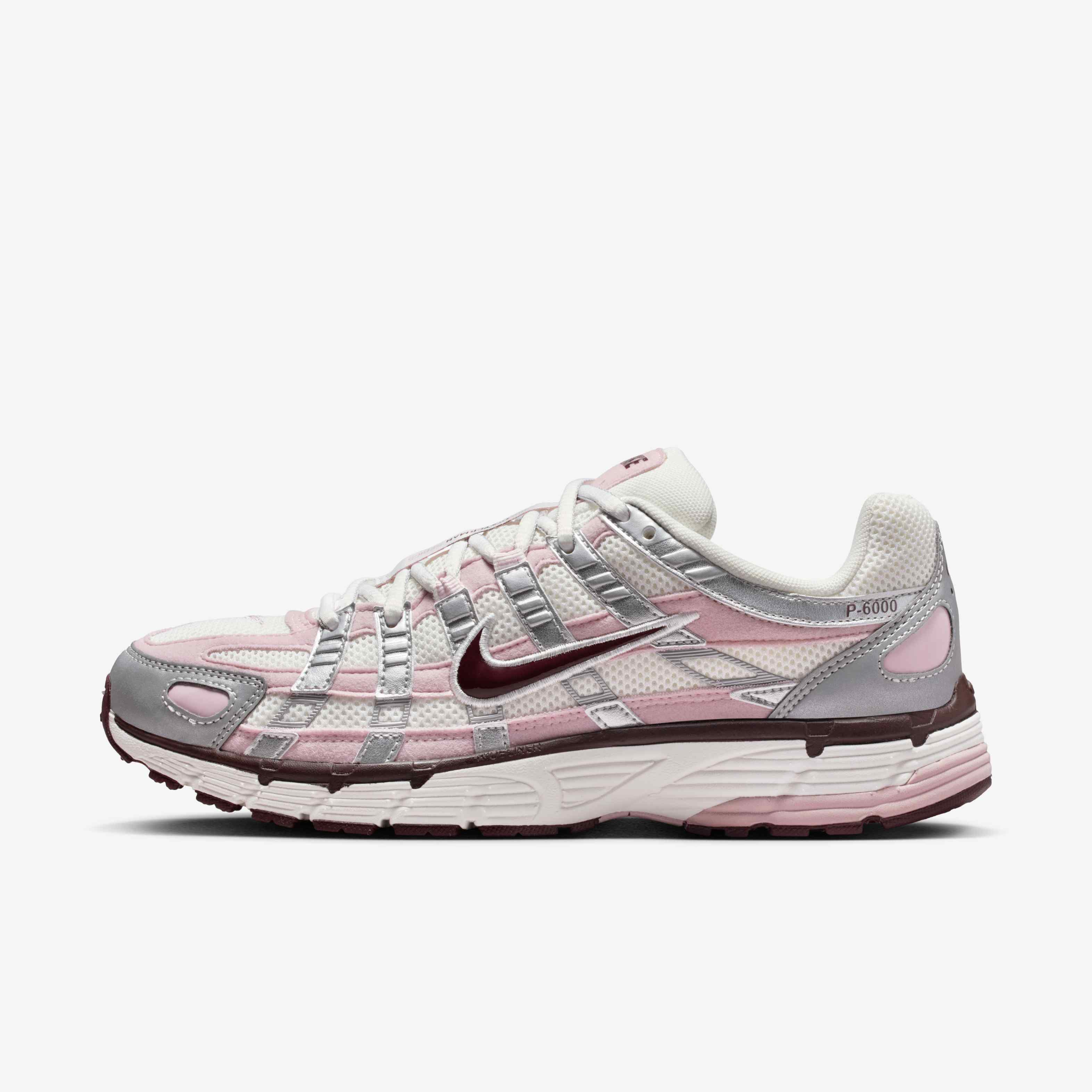 Buy Nike P-6000 Women's Shoes - Summit White/Metallic Silver