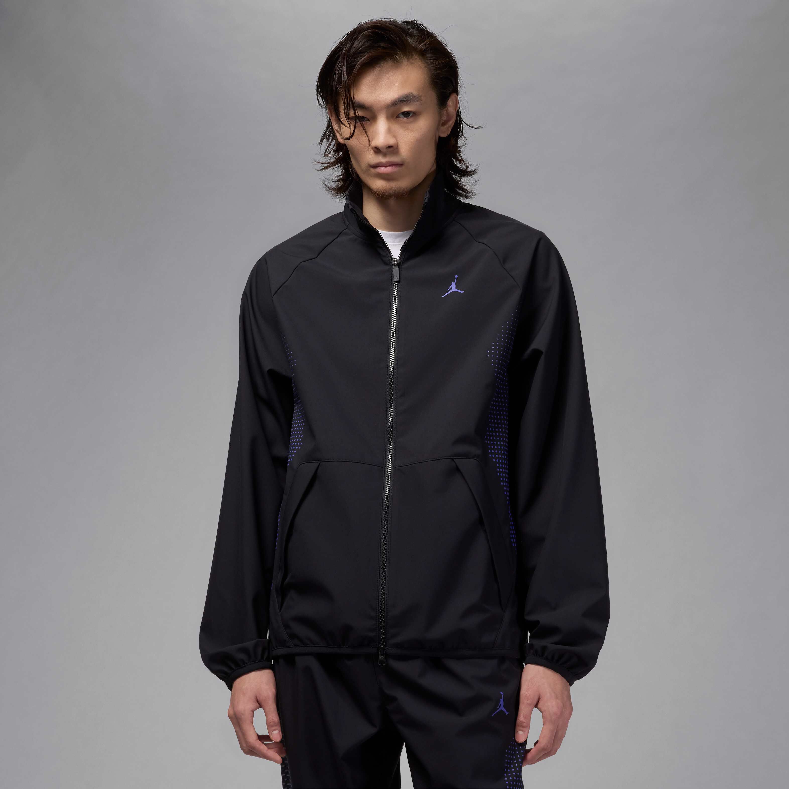 Buy Jordan Sport JAM Men's Warm-Up Jacket - Black/Purple