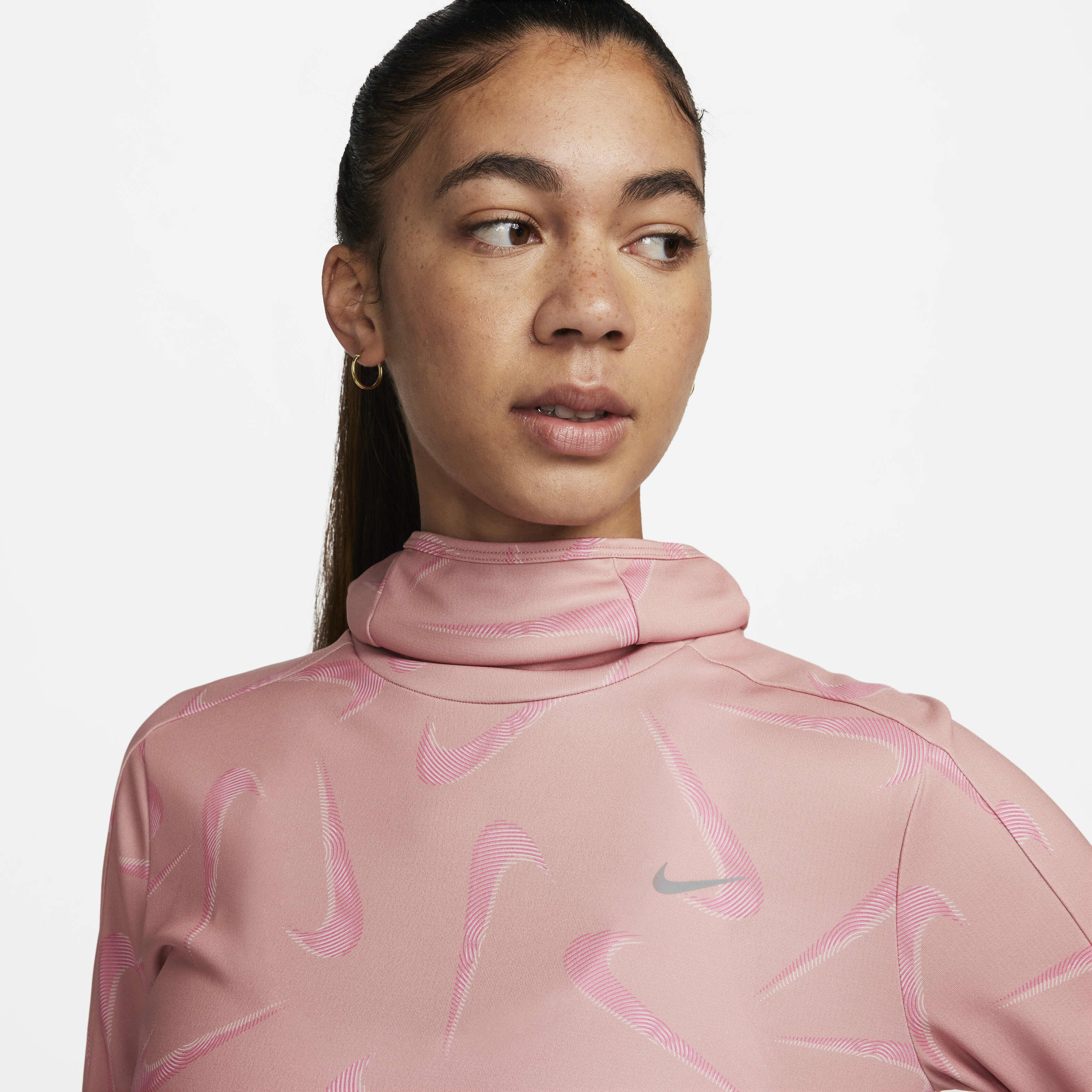 Buy Nike Swoosh Women s Hooded Printed Running Jacket Nike Saudi Official