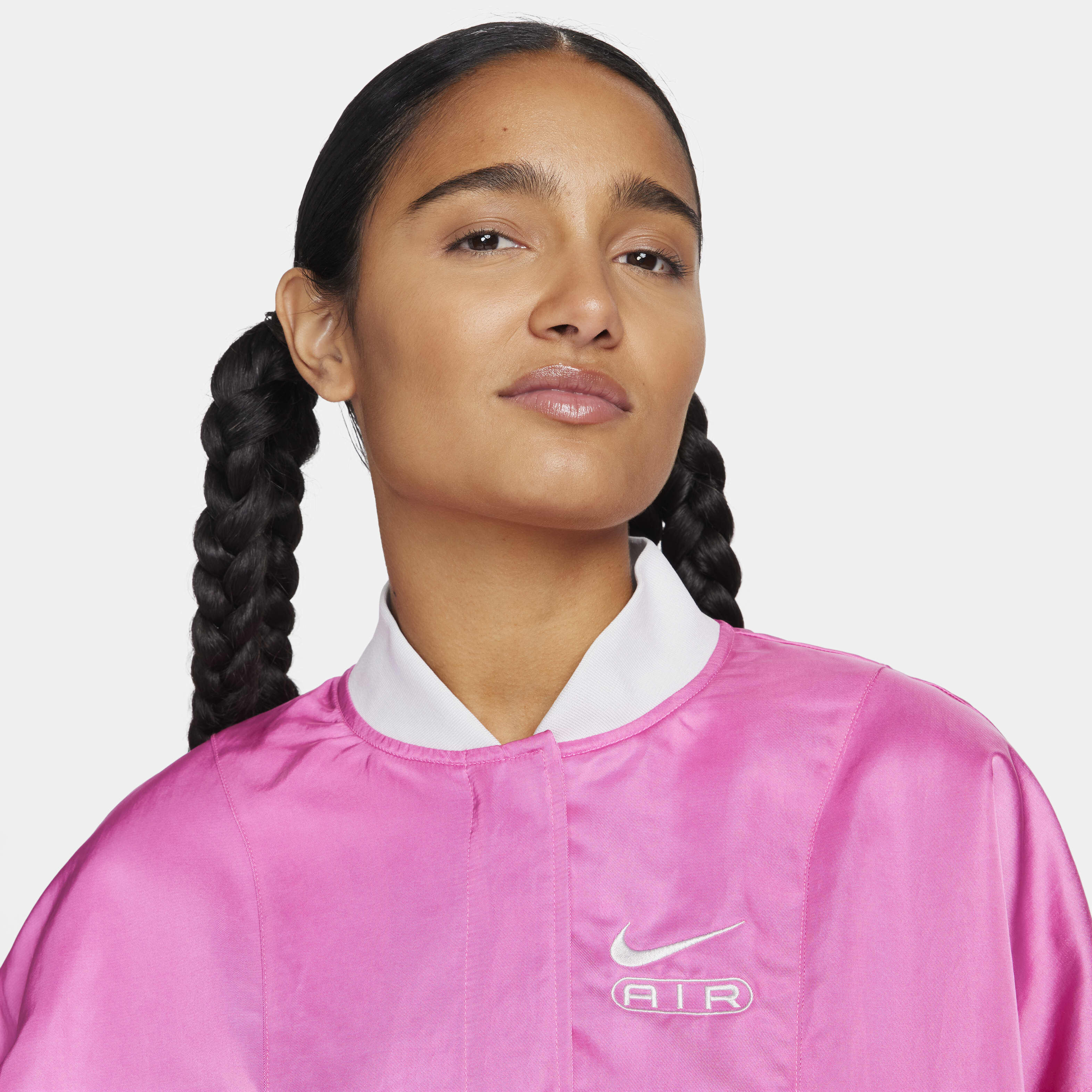 Nike air pink jacket top