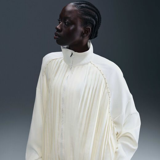 Jackets & Gilets-Nike, Nike Sportswear Collection, Women's Pleated Tracksuit Jacket