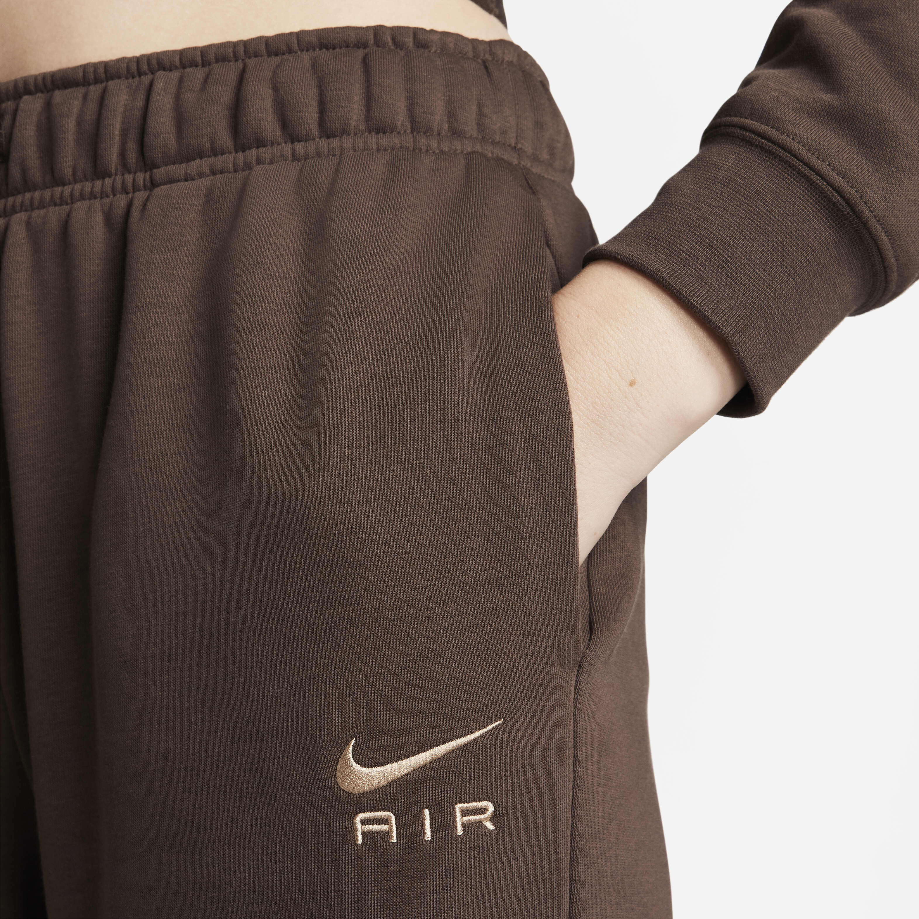 Buy Nike Sportswear Air Women s Fleece Oversized High Rise Joggers Nike Saudi Official
