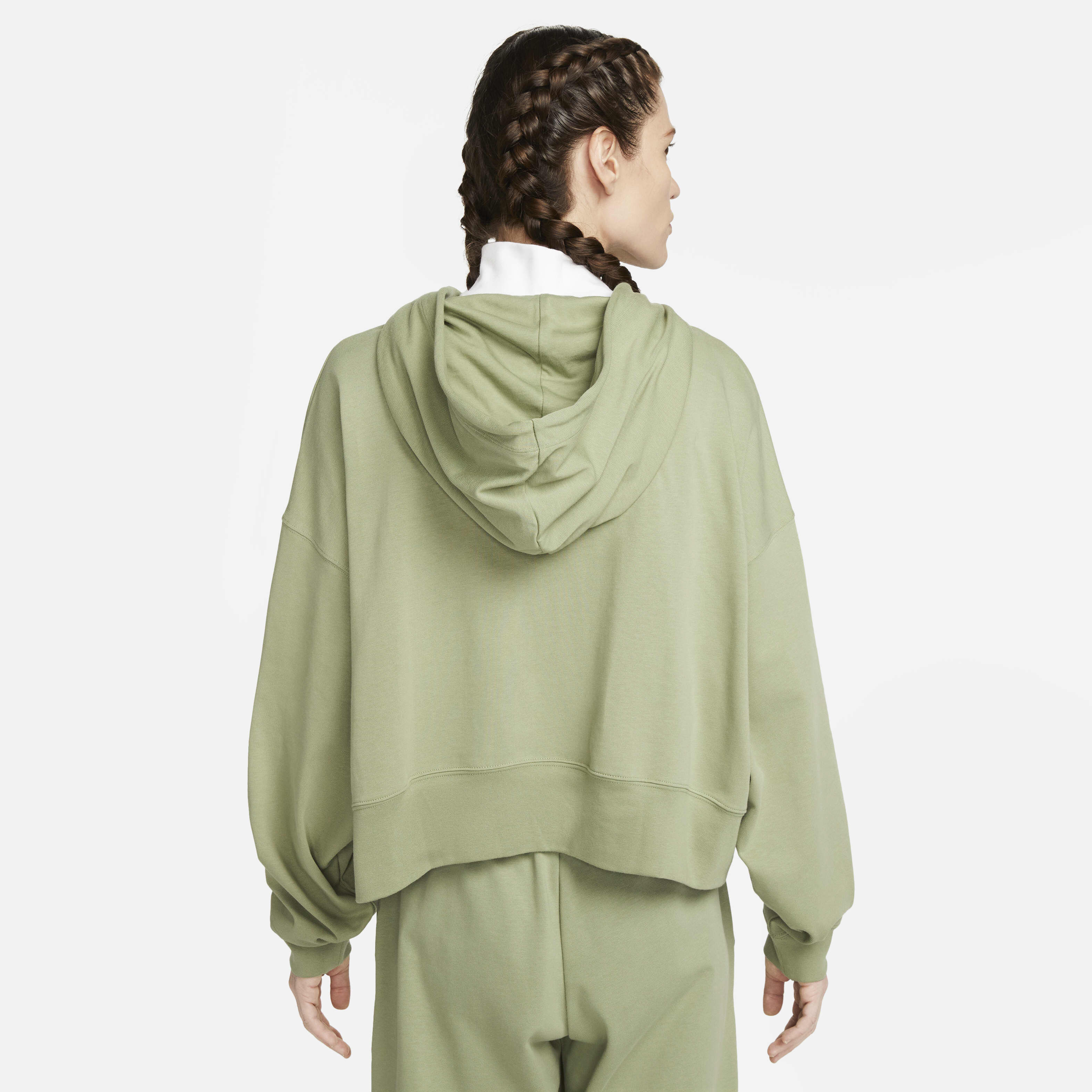 Buy Nike Sportswear Women s Oversized Jersey Pullover Hoodie Nike Saudi Official
