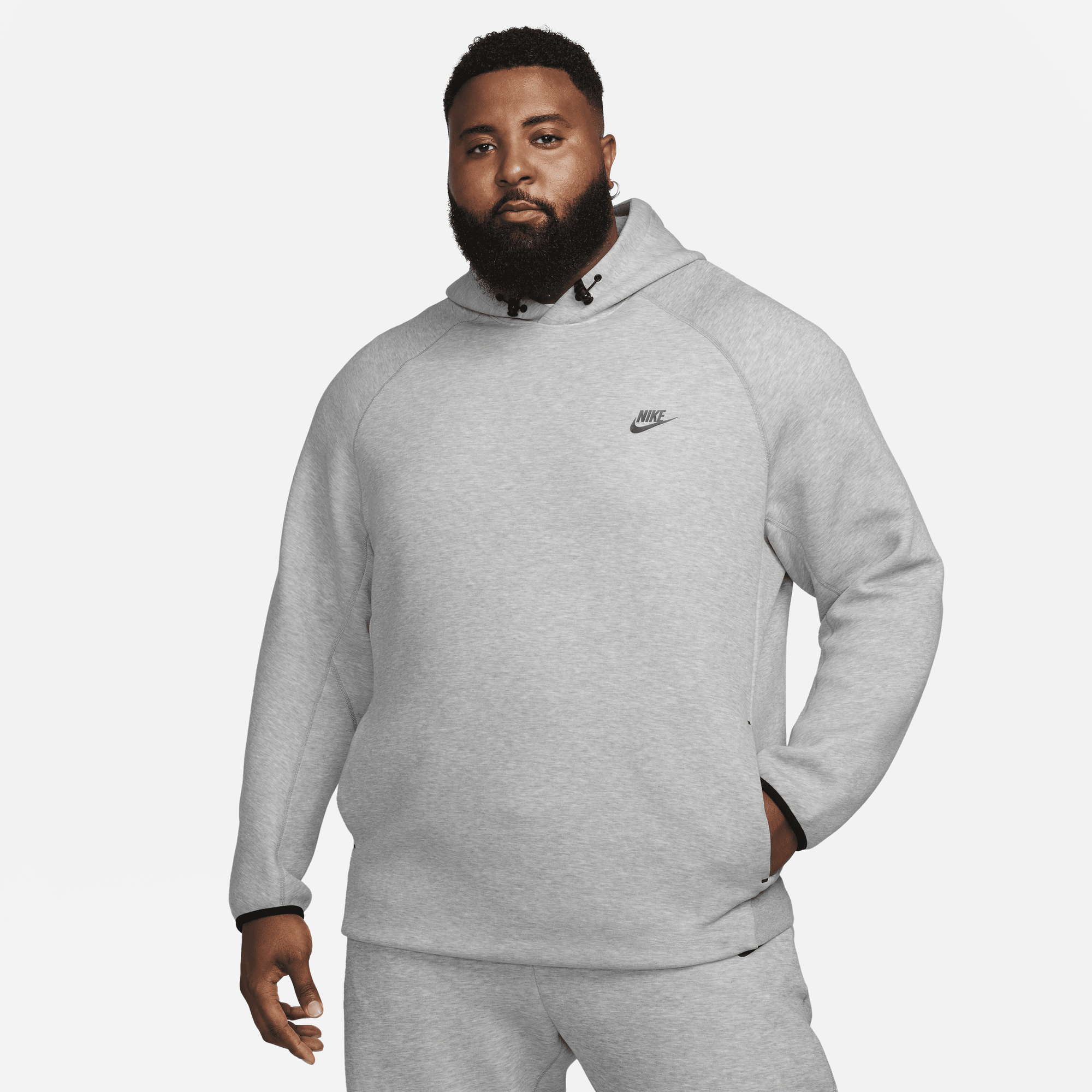 Nike sportswear tech hotsell fleece men's pullover hoodi