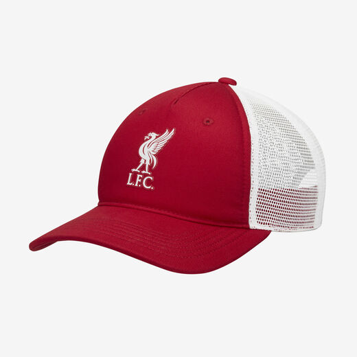 Hats, Visors & Headbands-Nike, Liverpool F.C. Rise, Older Kids' Nike Football Trucker Cap