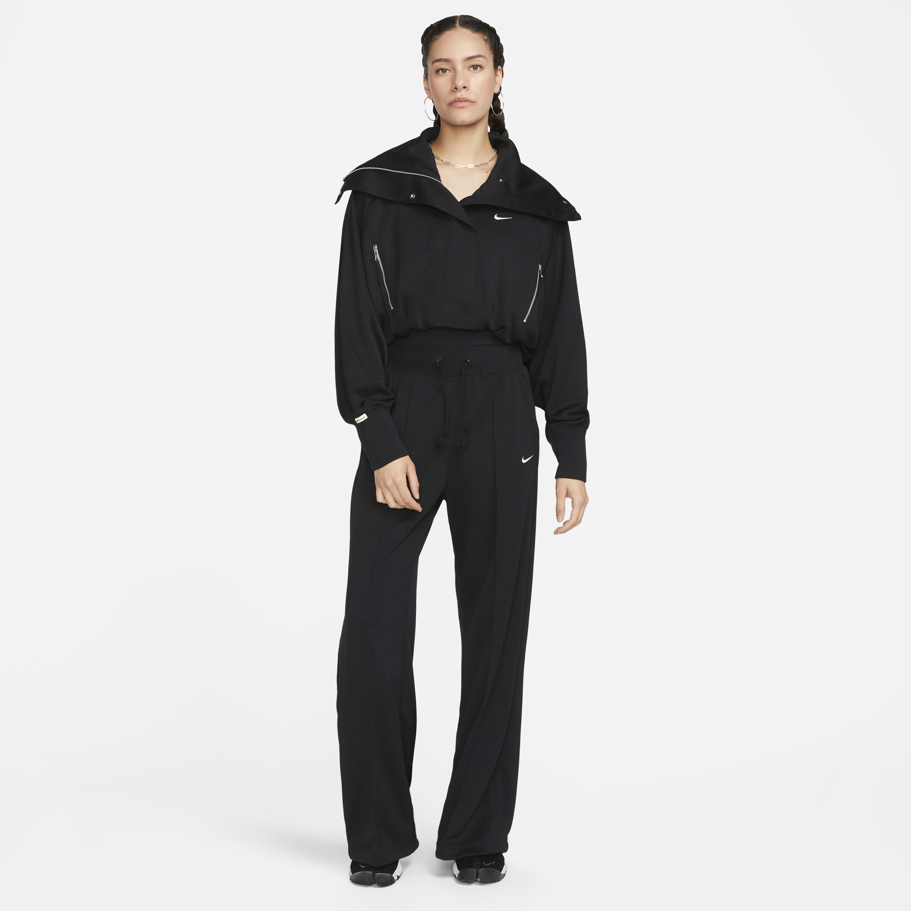 Nike sportswear cropped track jacket shop