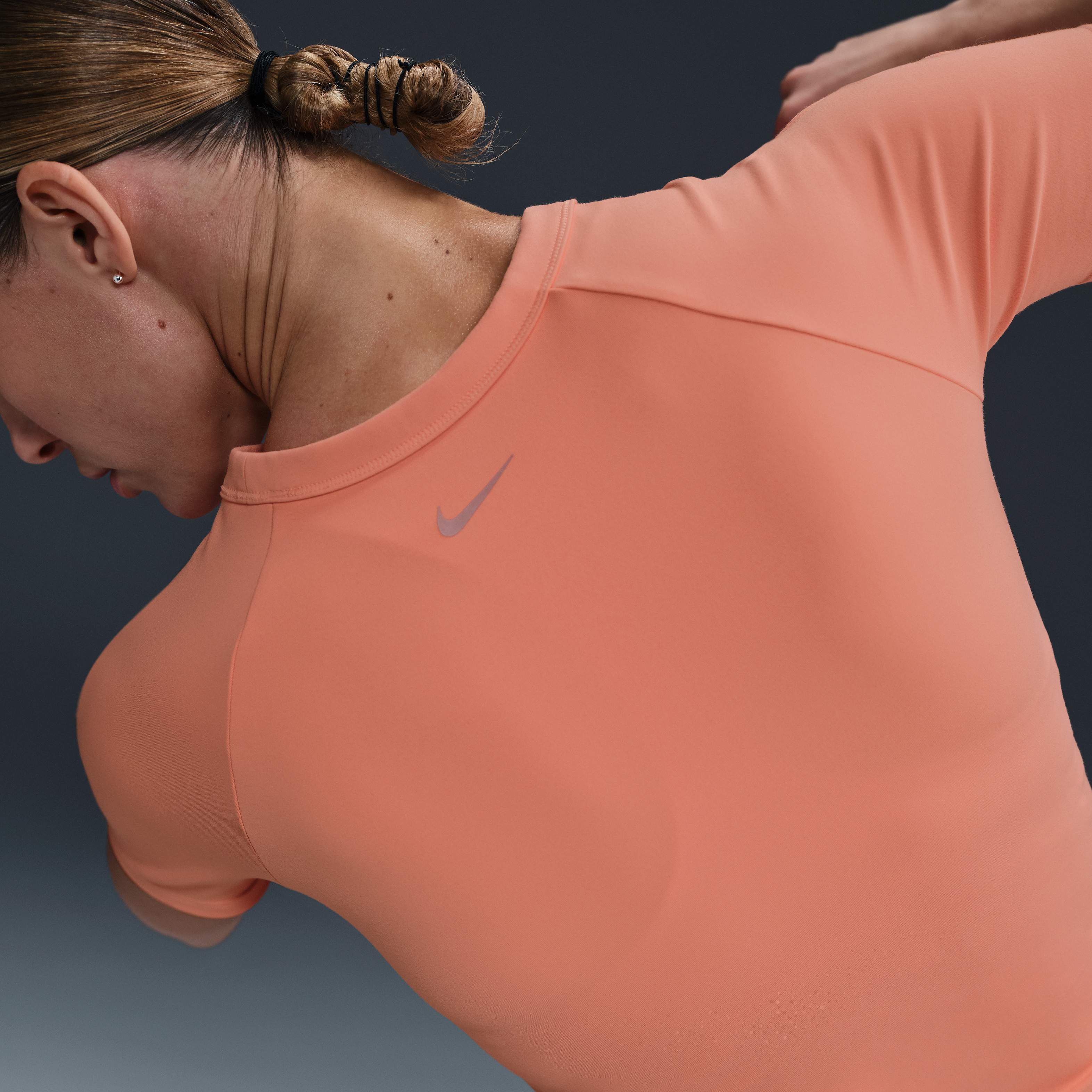 Buy Nike One Fitted Women's Dri-FIT Cropped Short-Sleeve Top