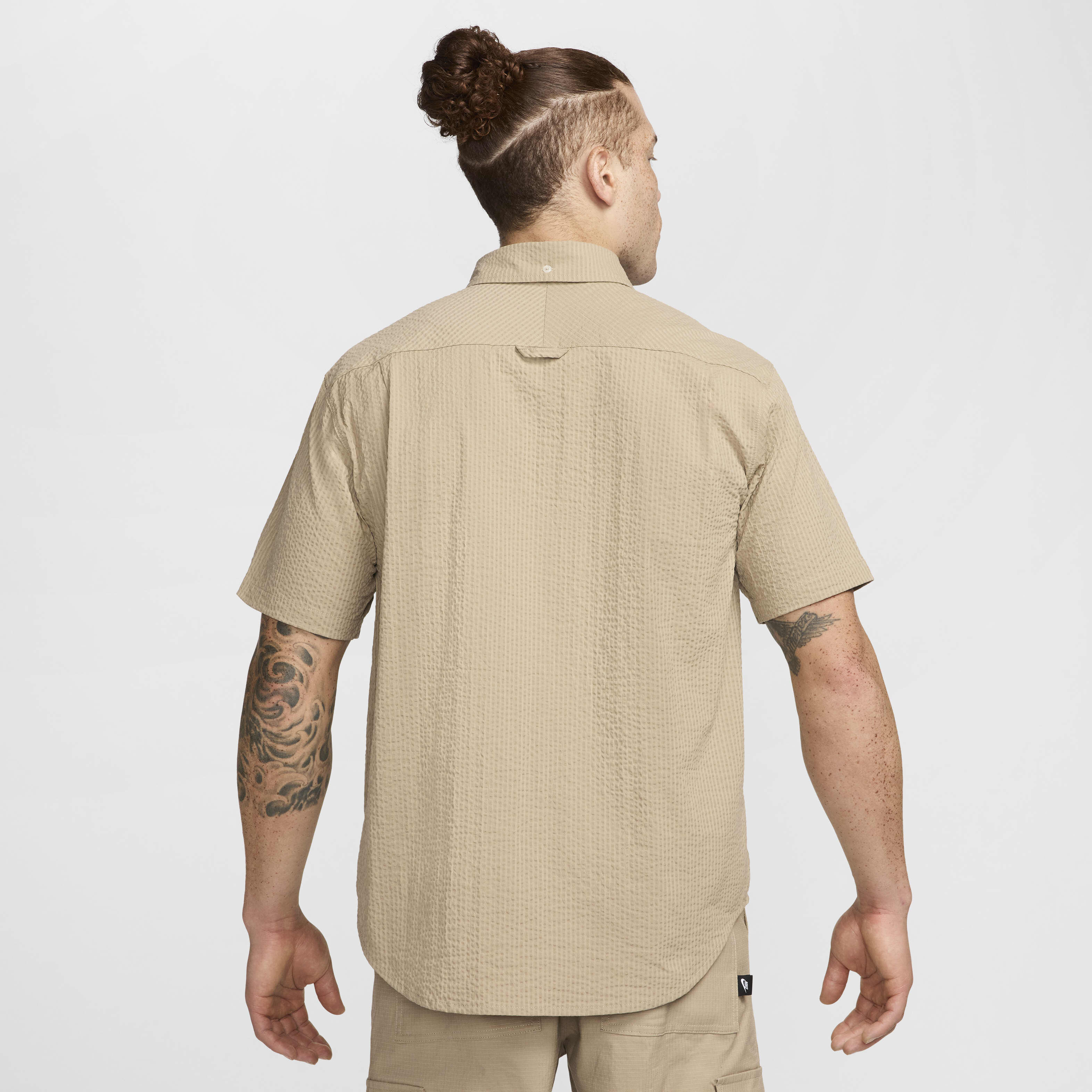 【SATIIIZ】Kabi Seersucker Check Shirt Shelly Shirt in Seersucker Cord – Gemini