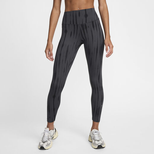 Yoga Trousers & Leggings-Nike, Nike One, Women's High-Waisted 7/8 Printed Leggings