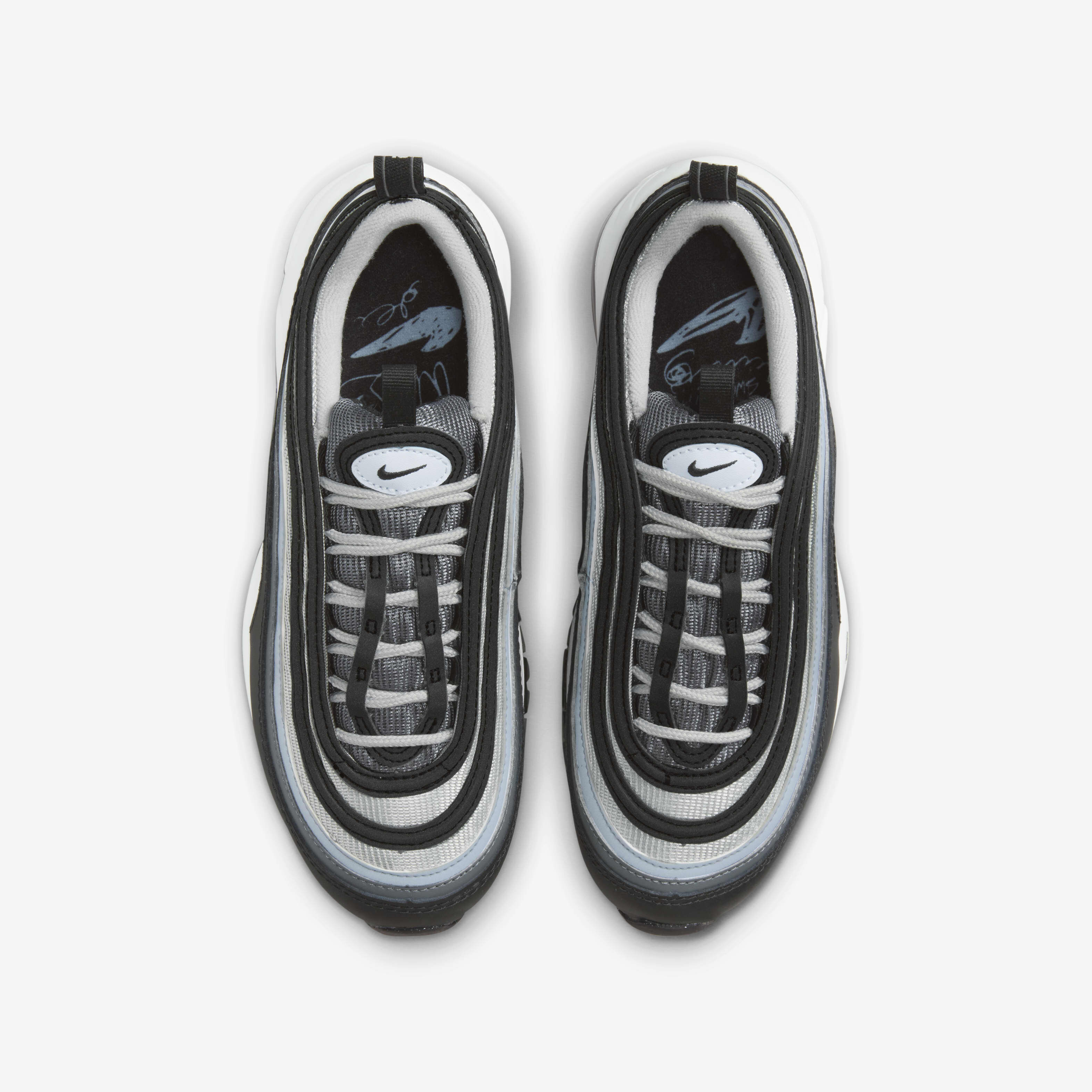 Air max 97 grey kids best sale