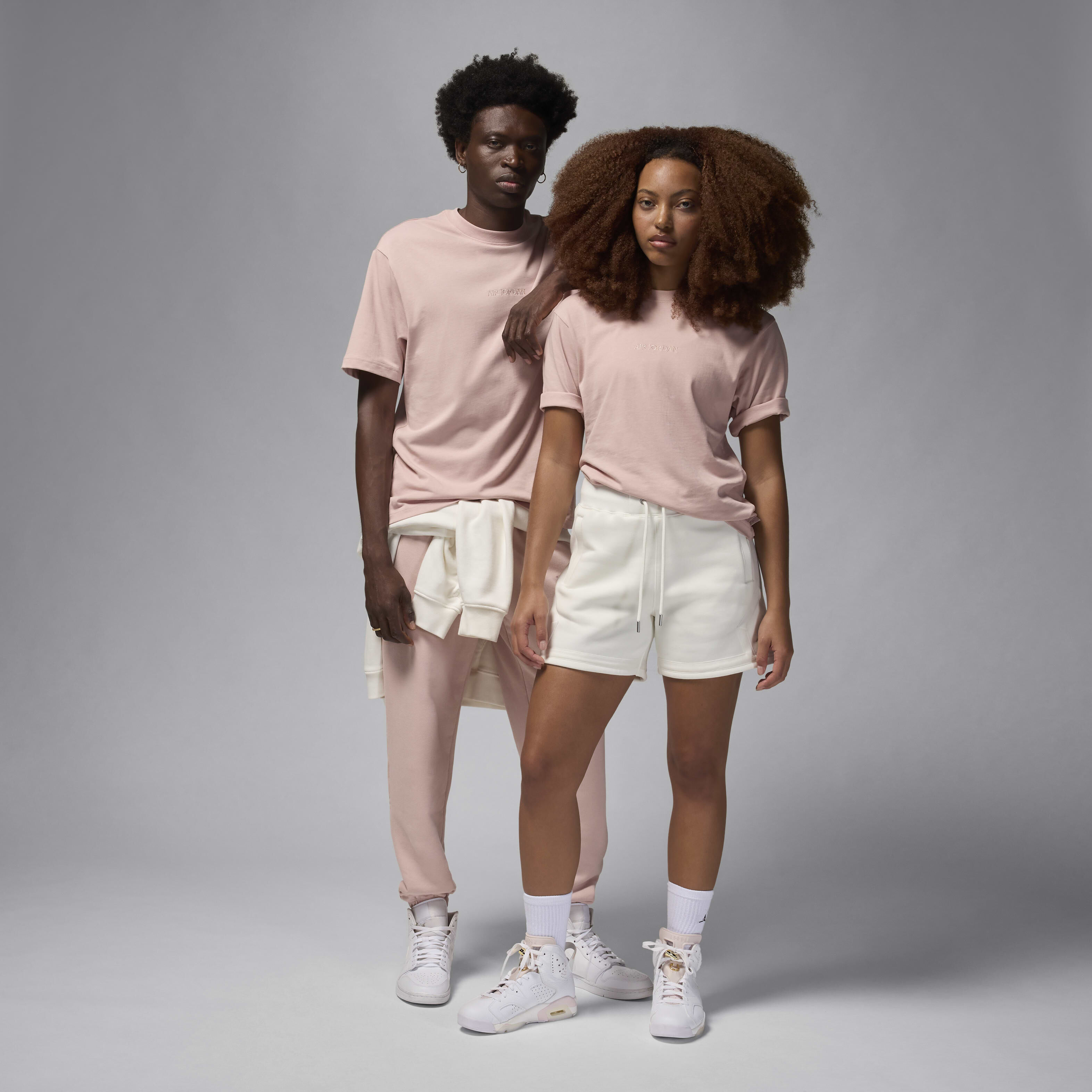 Buy Air Jordan Wordmark 85 Men's T-Shirt - Pink Oxford/Pink